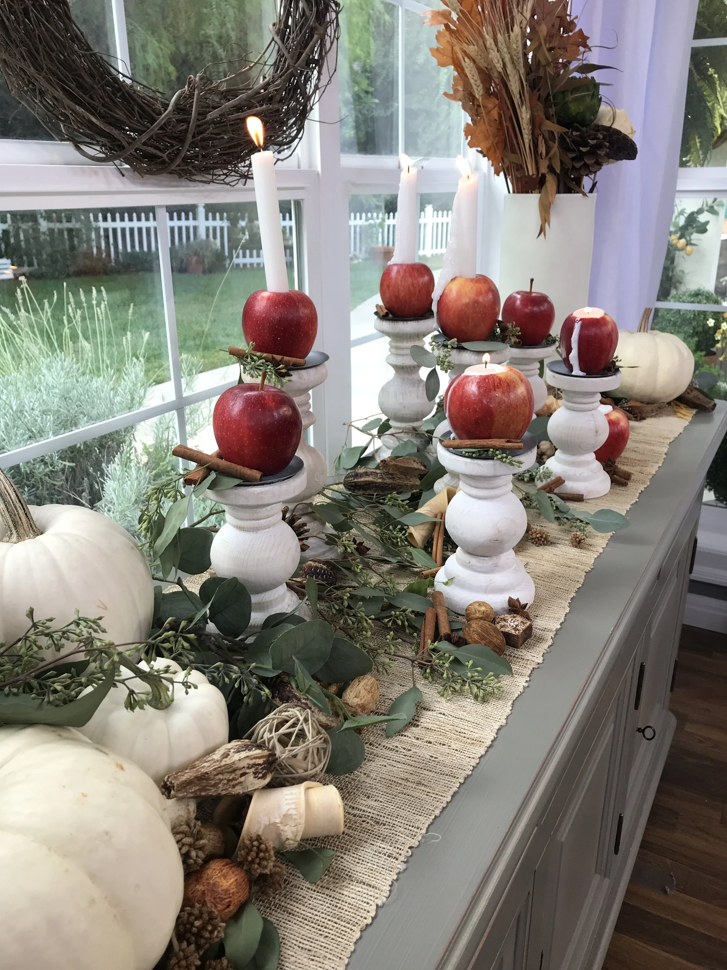 DIY Apple Candle Holder — From Scratch with Maria Provenzano