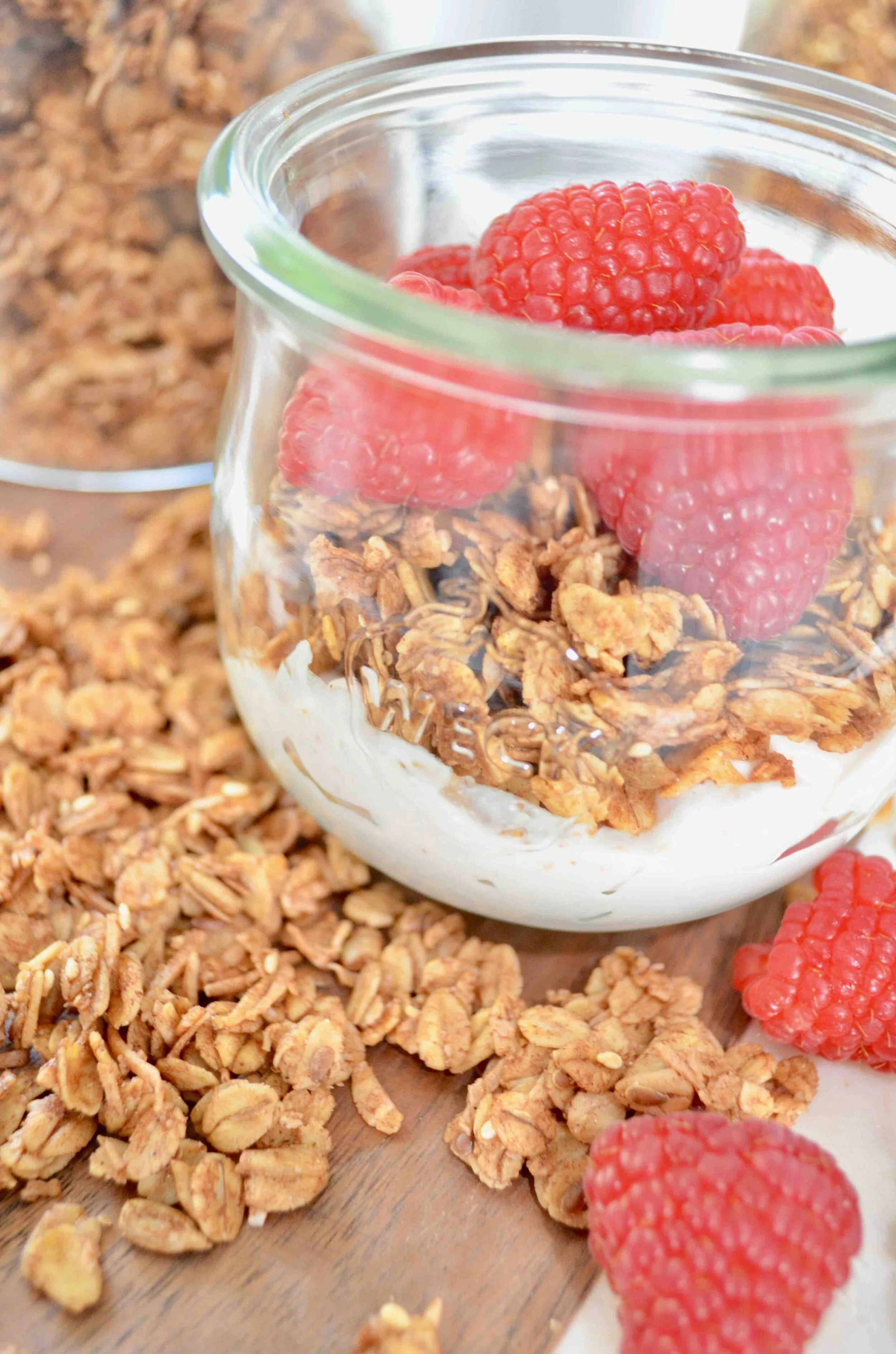 Healthy "Chocolate" Granola 