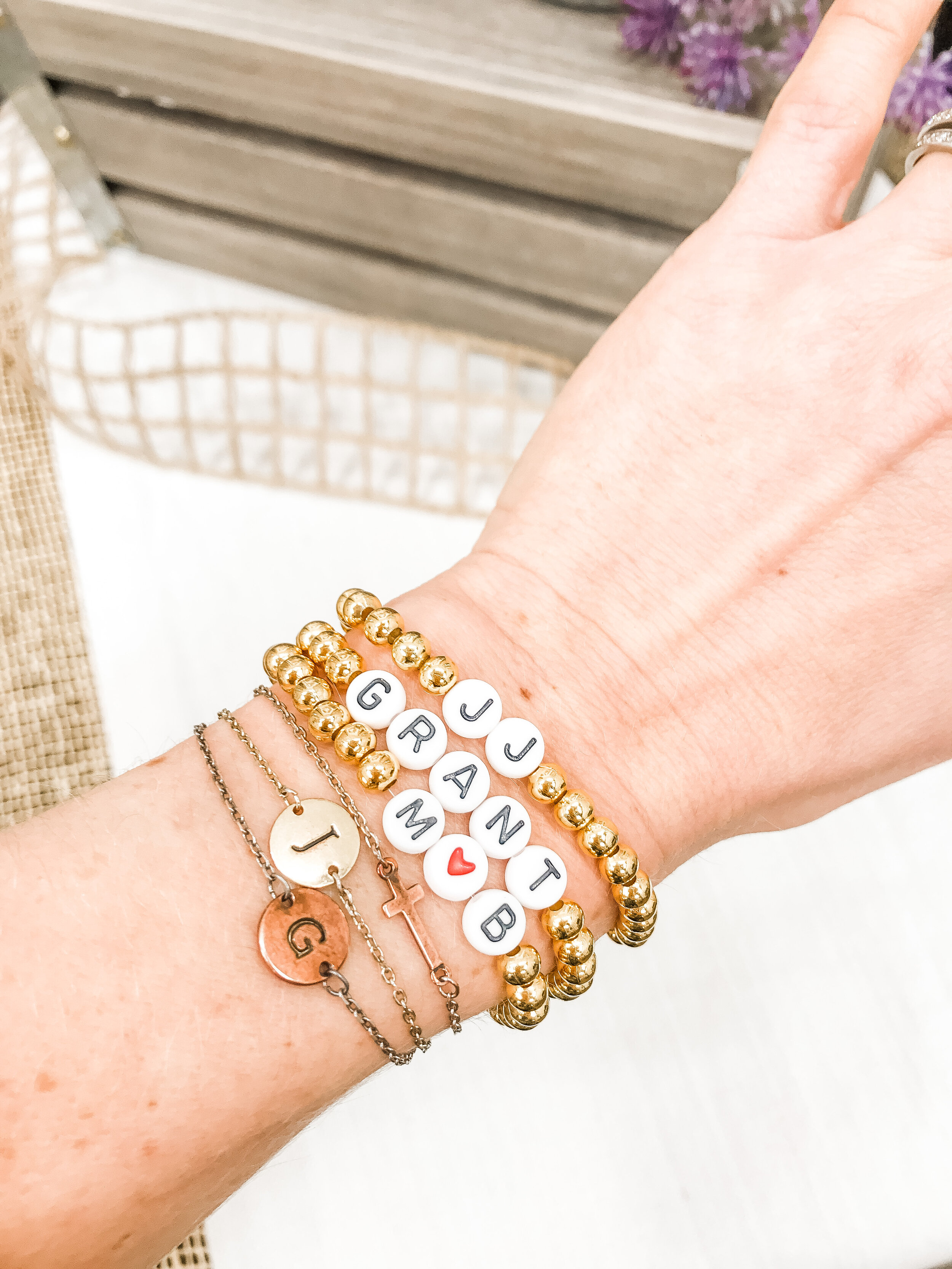 DIY Letter Bracelets — From Scratch with Maria Provenzano