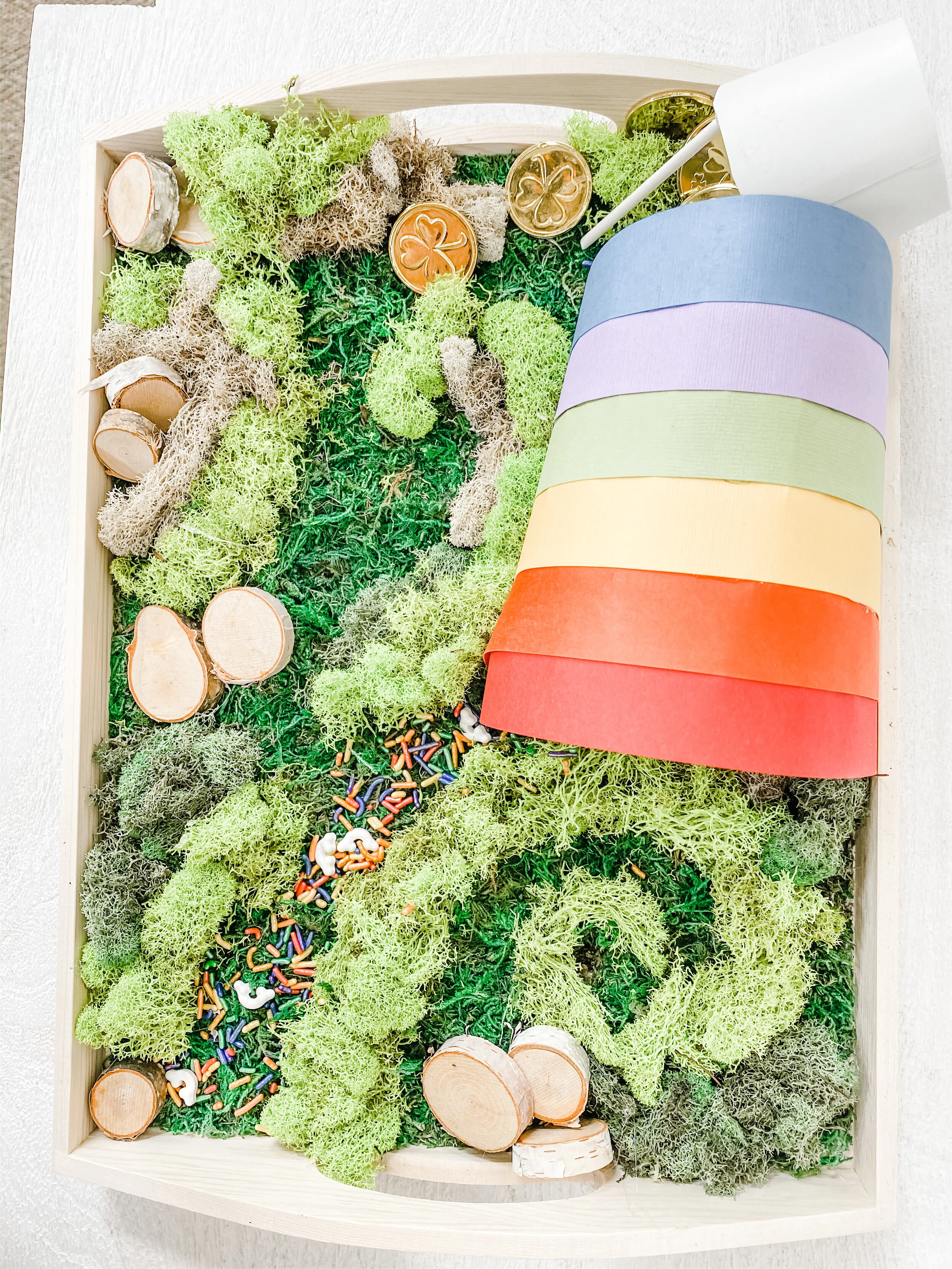 DIY Mossy Maze Leprechaun Trap 