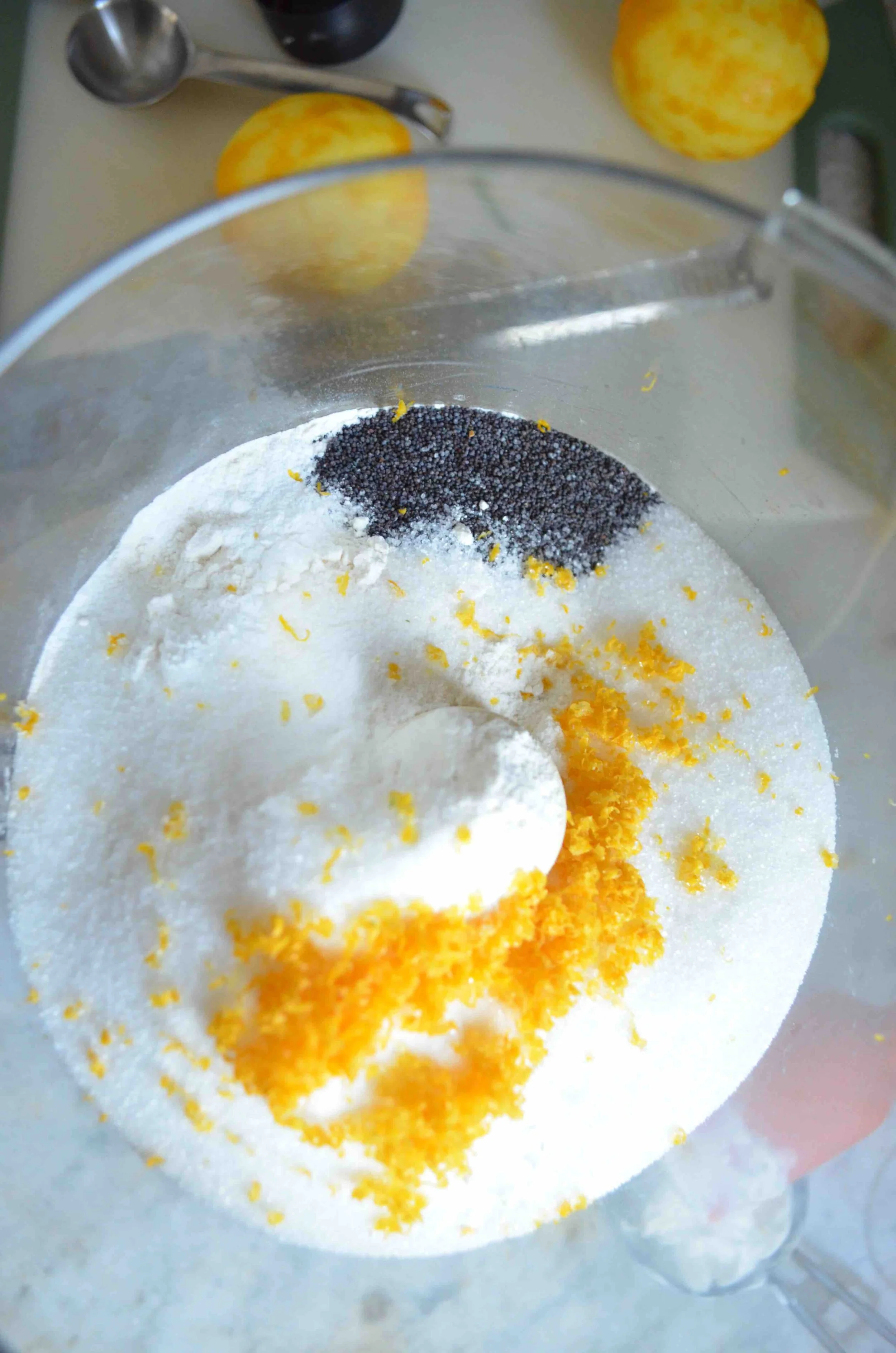 Lemon Poppy Seed Scones With Lemony Glaze — From Scratch with Maria