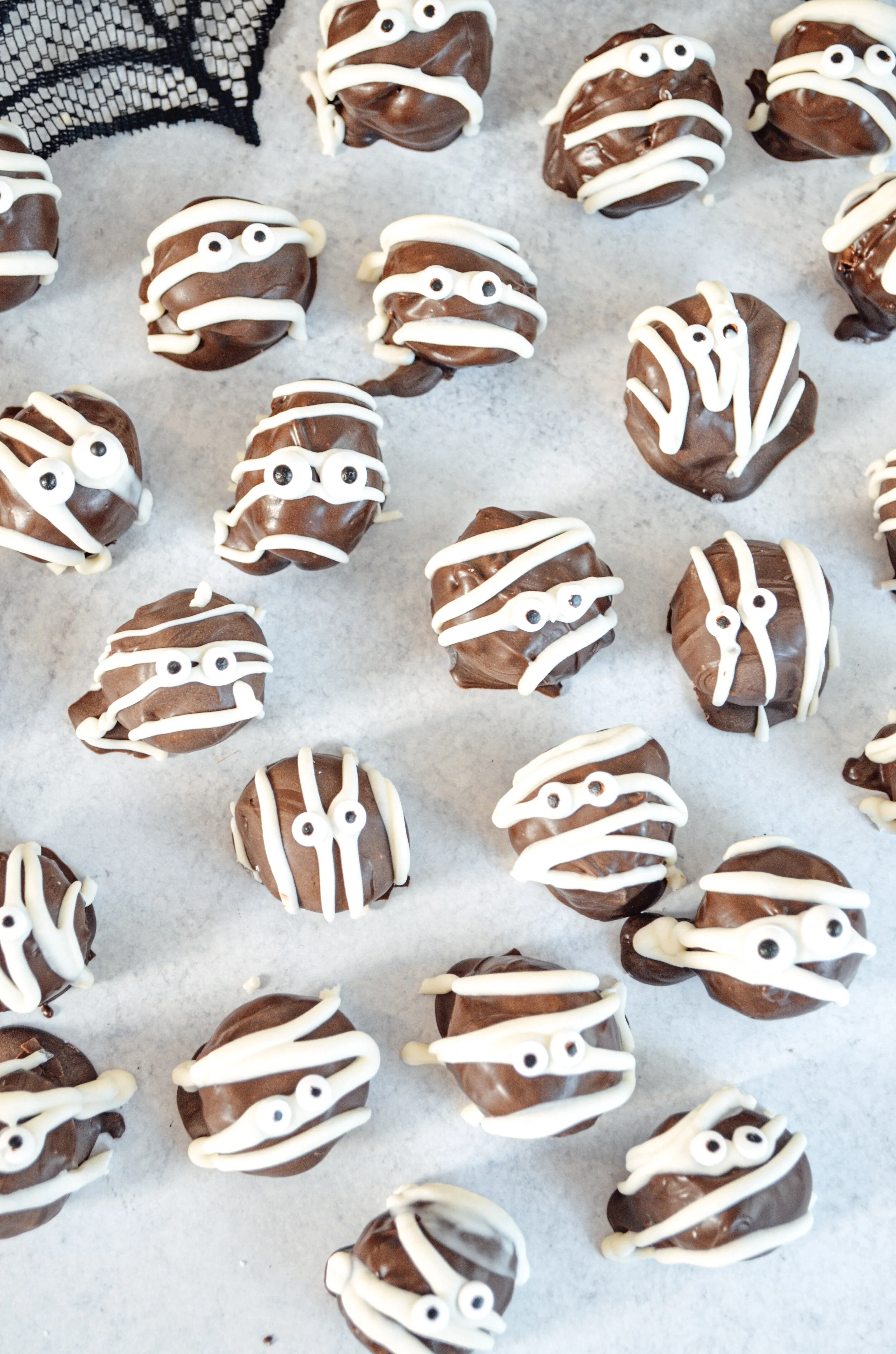 Mummy Chocolate Peanut Butter Bon Bons From Scratch With Maria Provenzano