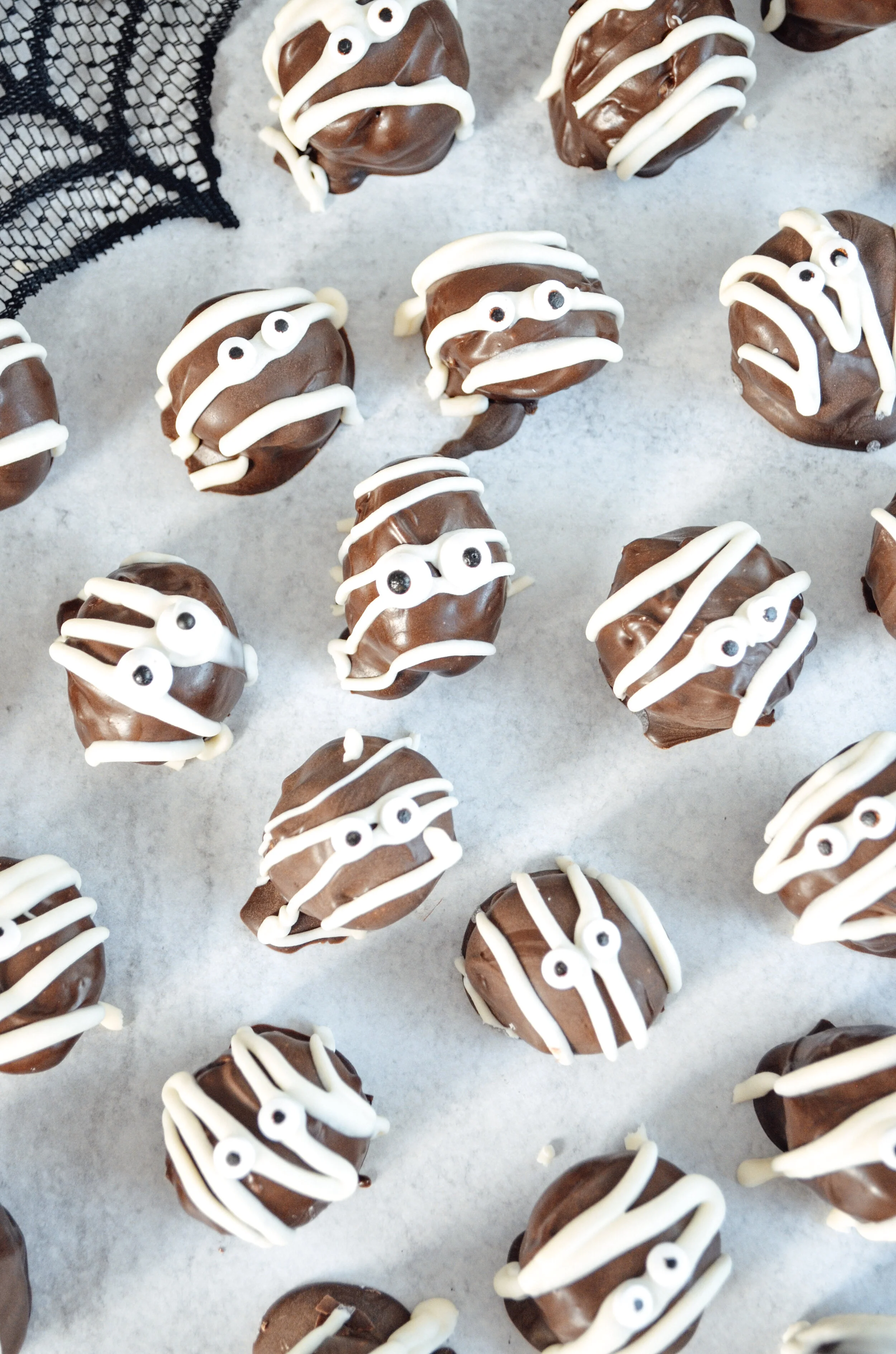 Mummy Chocolate Peanut Butter Bon Bons From Scratch With Maria Provenzano