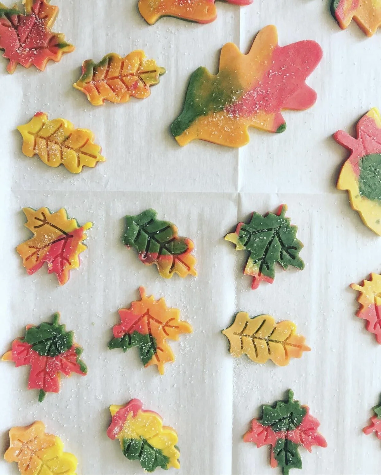 Leaf Sugar Cookies 