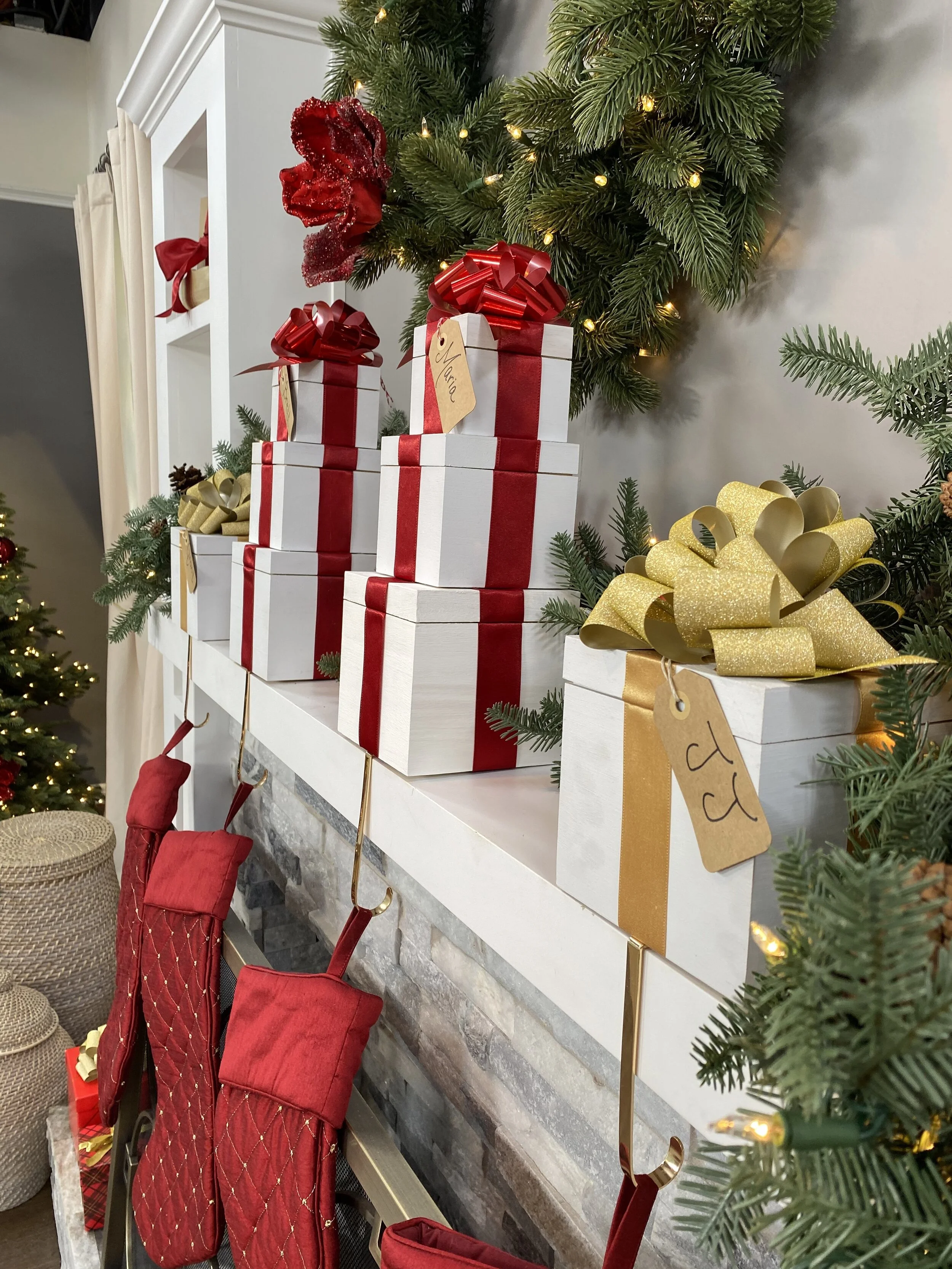 DIY Gift Box Stocking Holder — From Scratch with Maria Provenzano