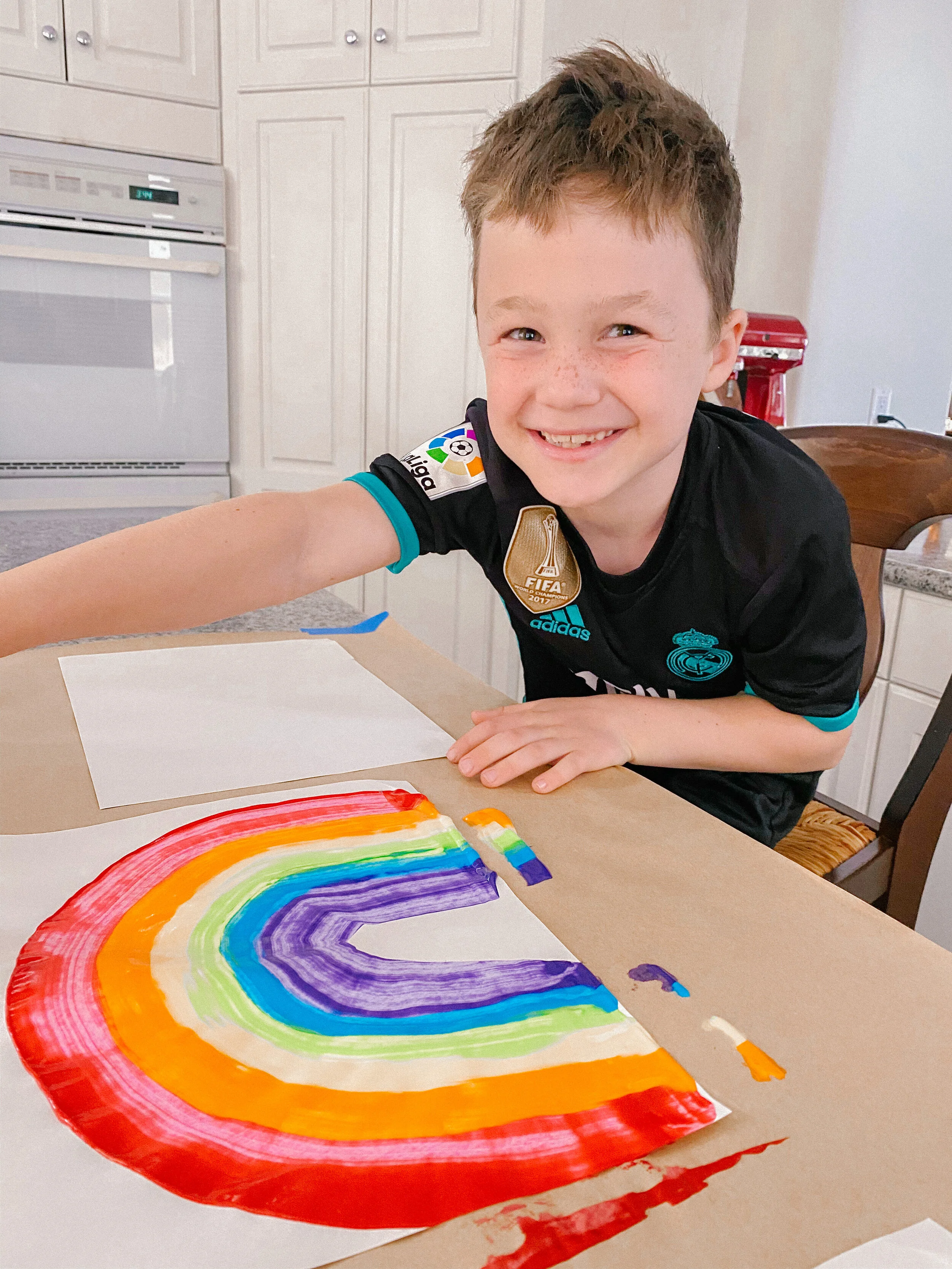 DIY Rainbow Art For Kids — From Scratch with Maria Provenzano