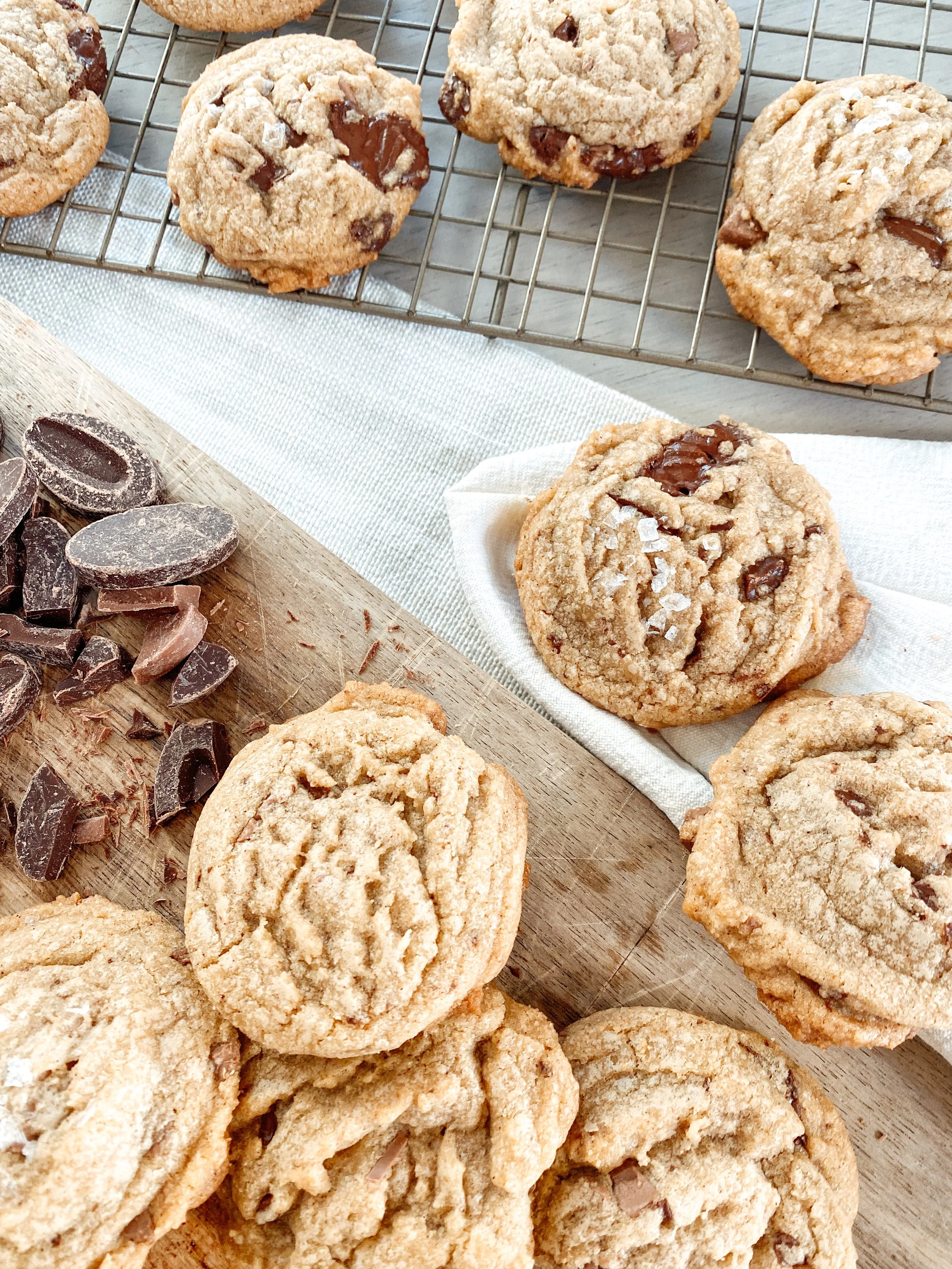 Brown Butter Chocolate Chip Cookies 