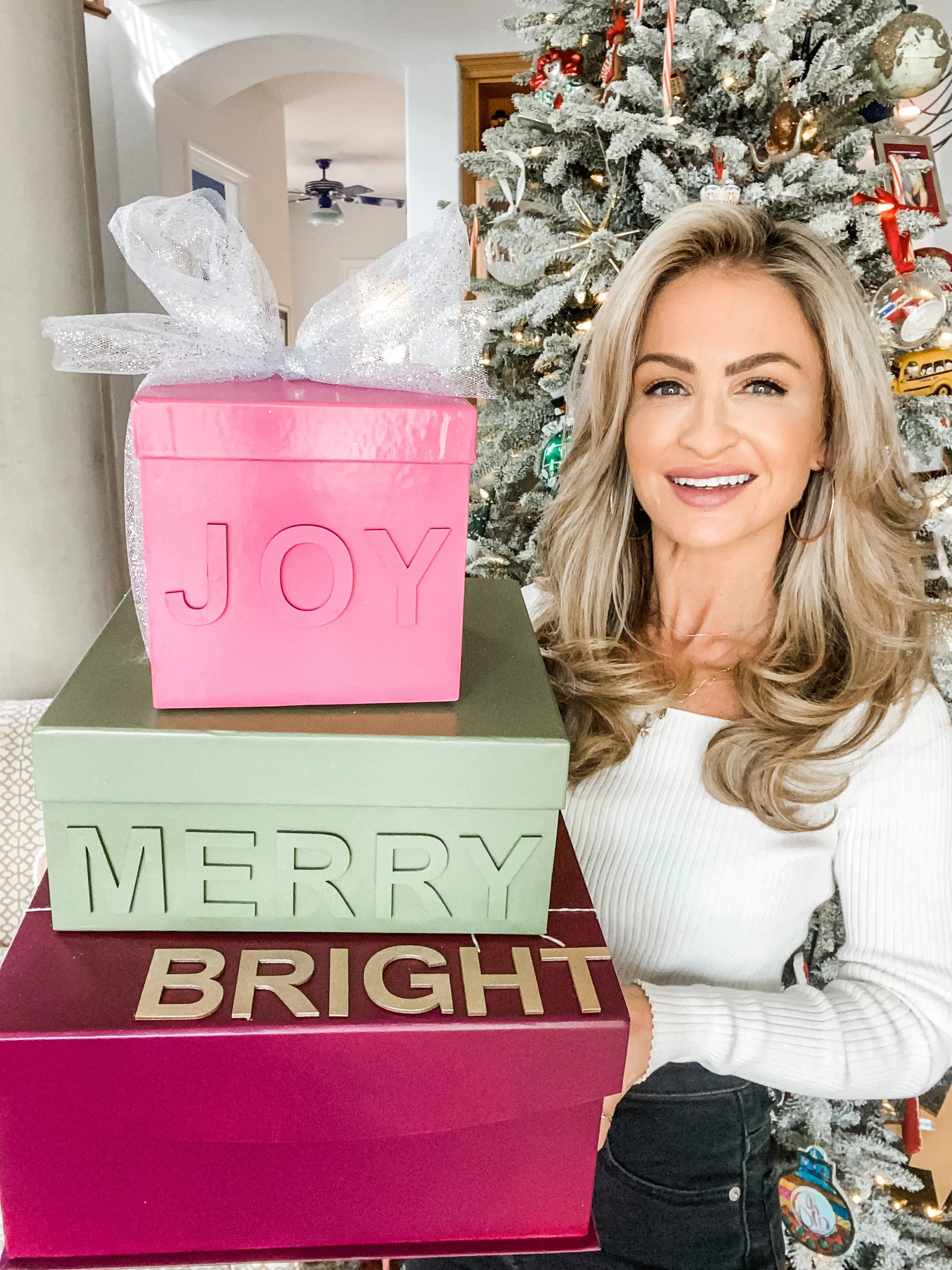 DIY Christmas Gift Boxes with COLORSHOT 