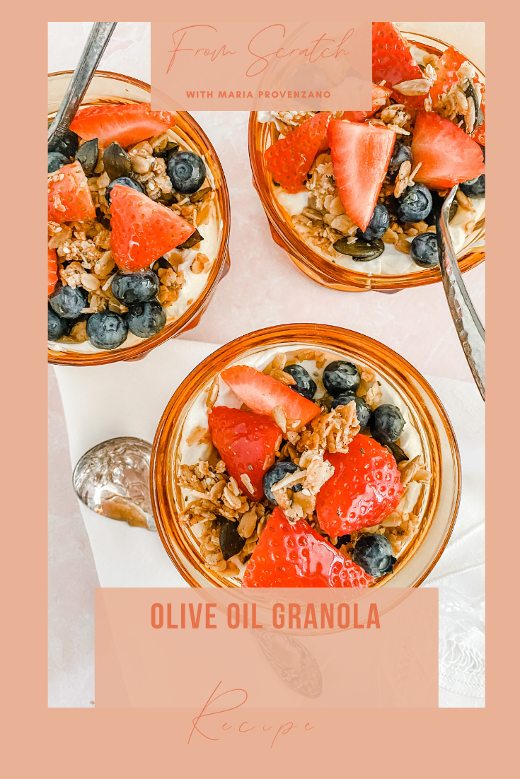 Olive Oil Granola — From Scratch with Maria Provenzano