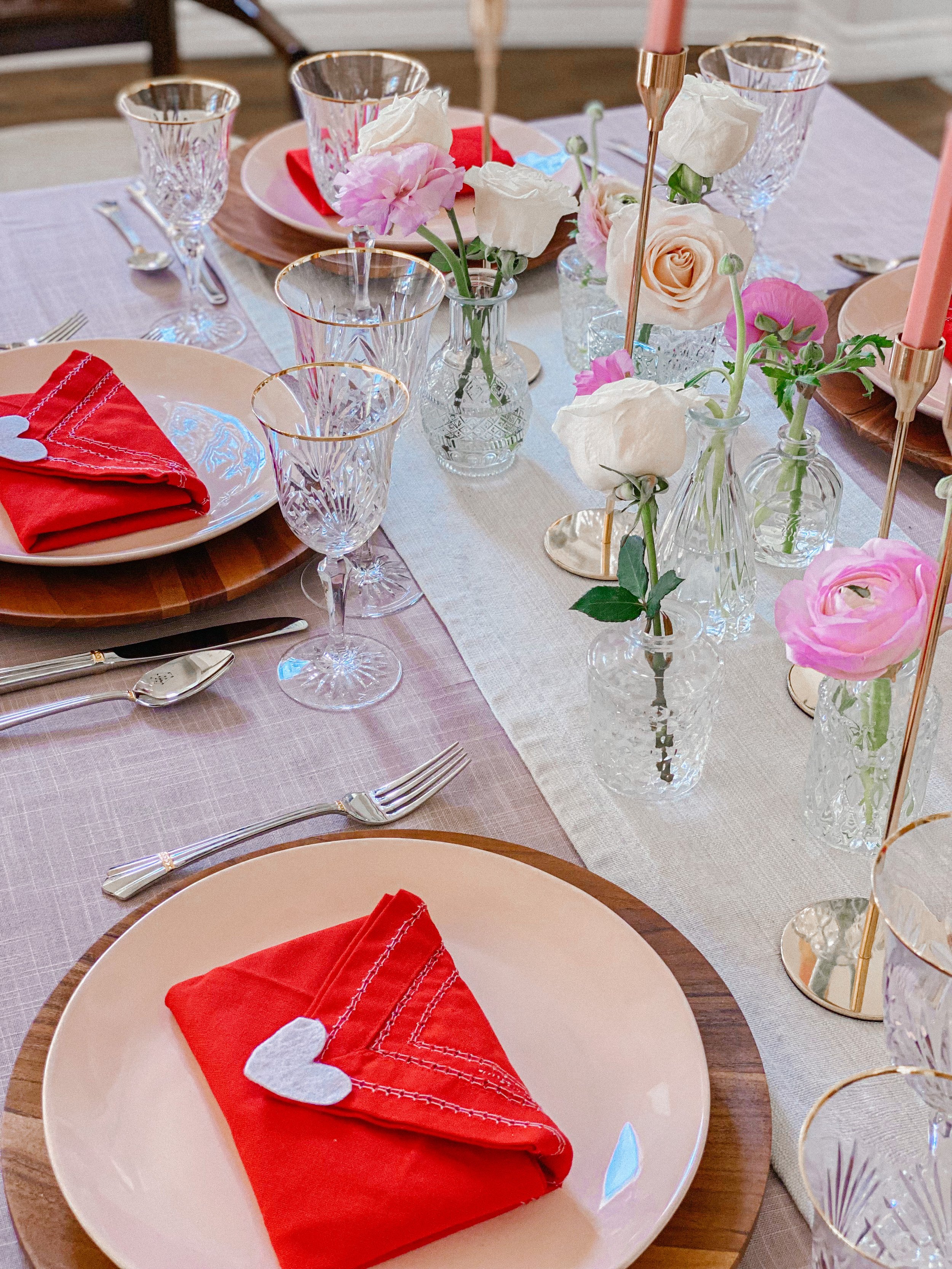 Valentine's Day Table Decor Inspiration — From Scratch with Maria Provenzano