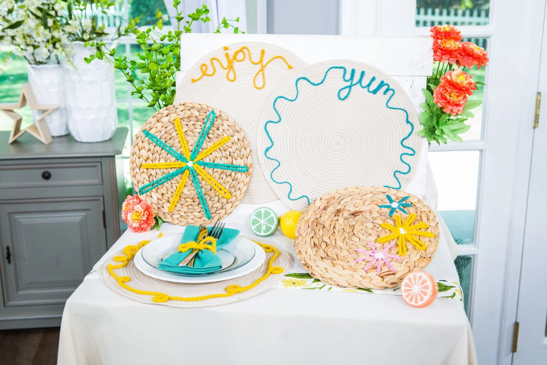 DIY Summer Placemats 