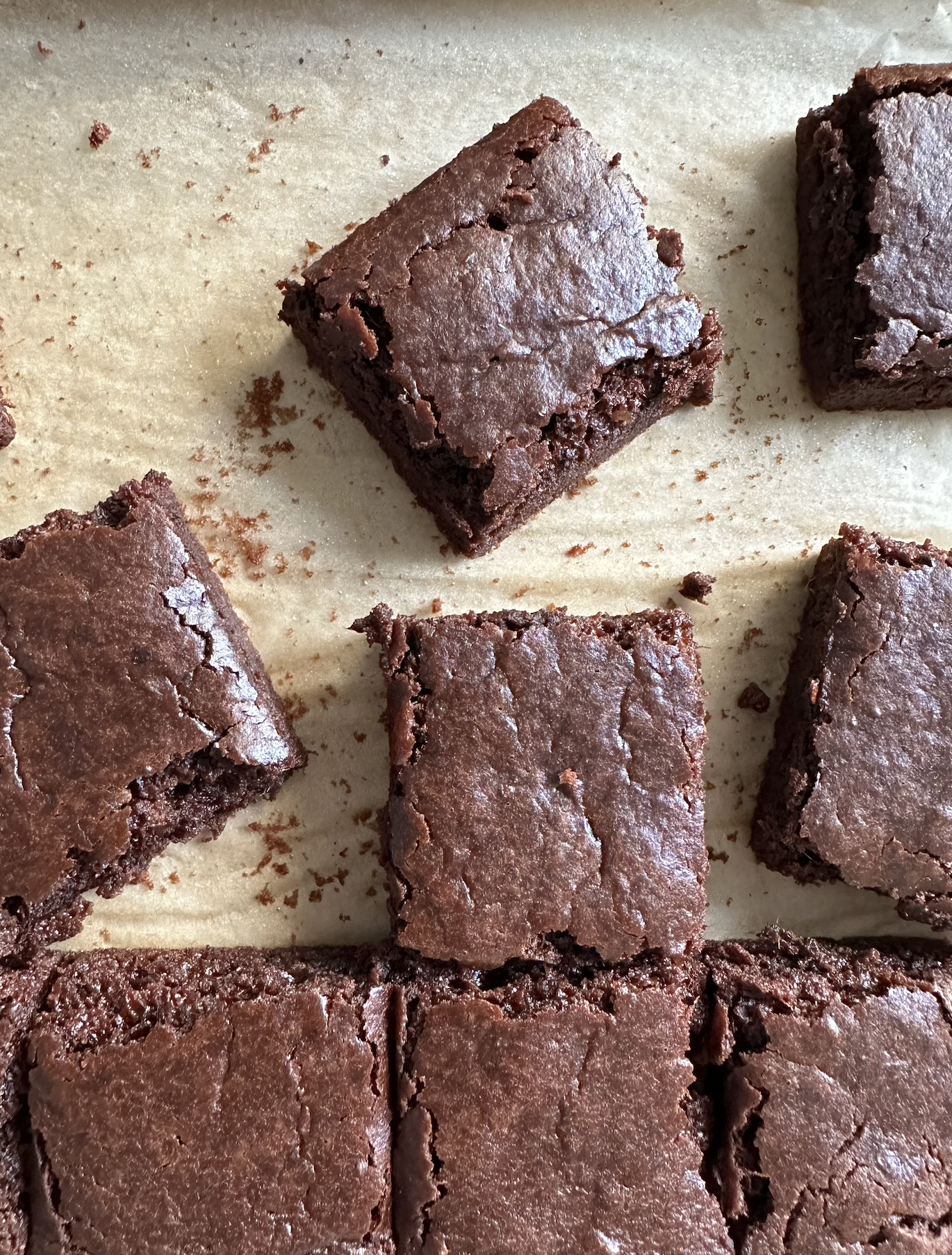 Healthier Sweet Potato Brownies 