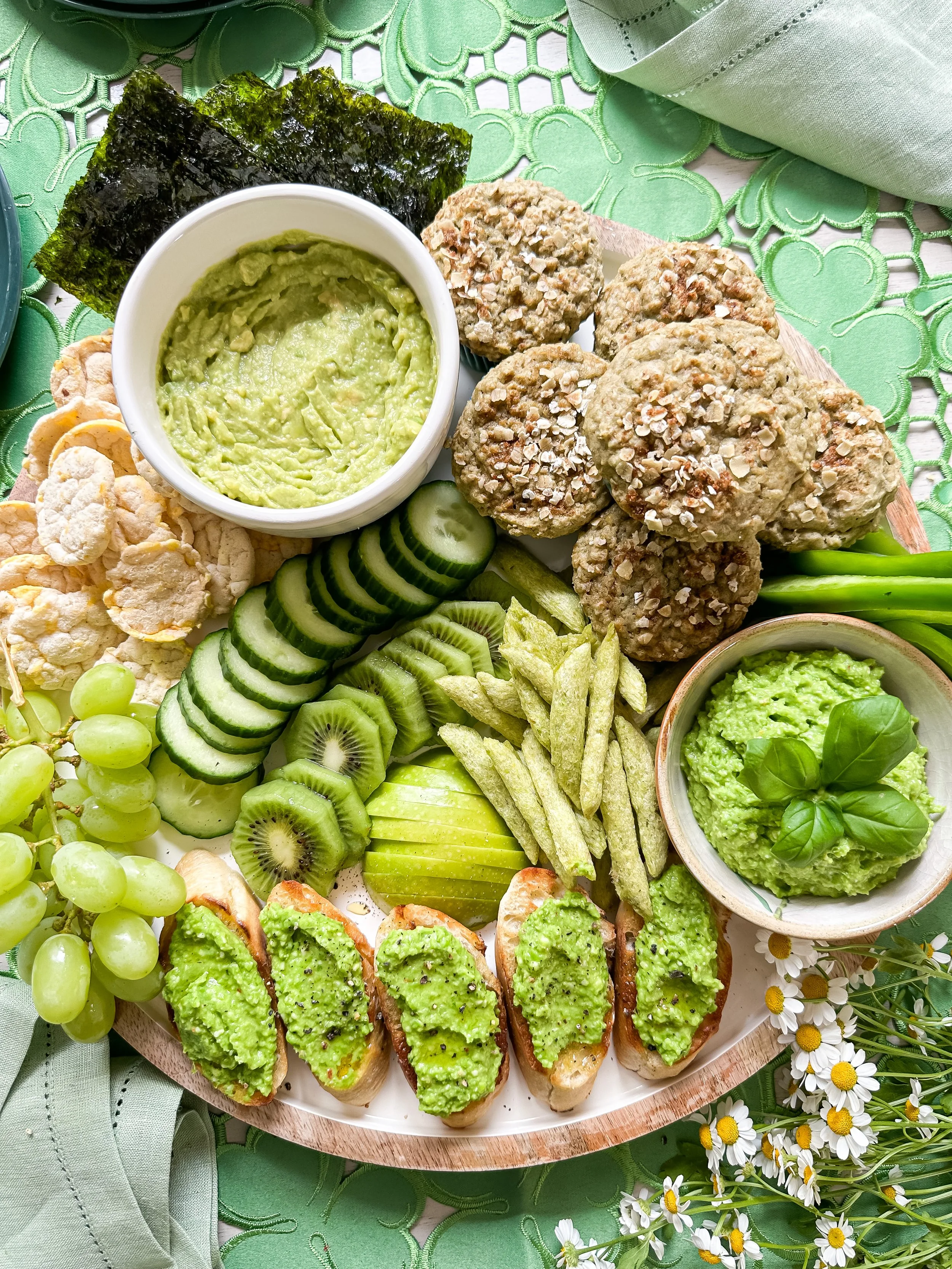 Green Snack Board 