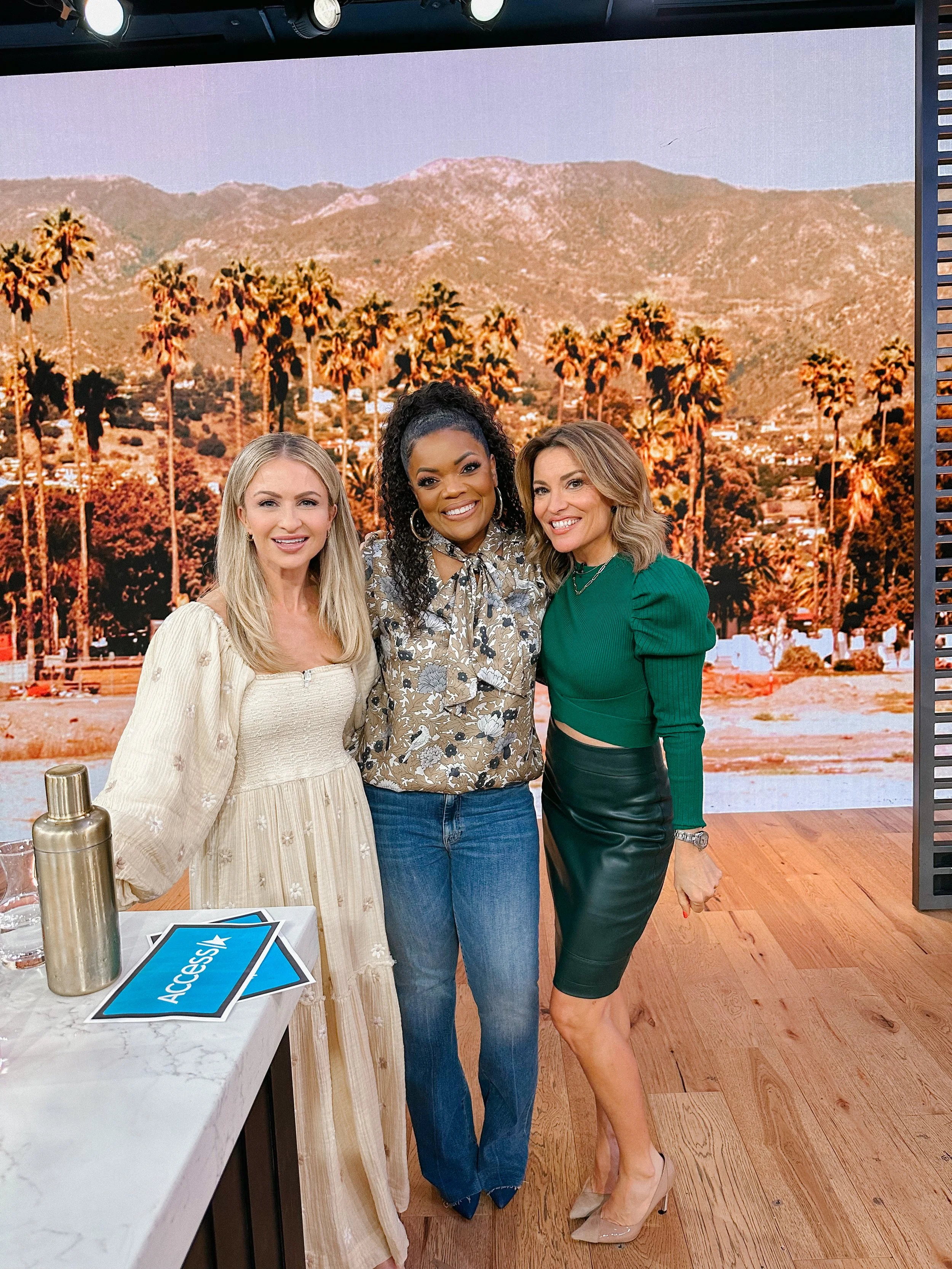 Maria on Access Hollywood for Daisy Jones and the Six 