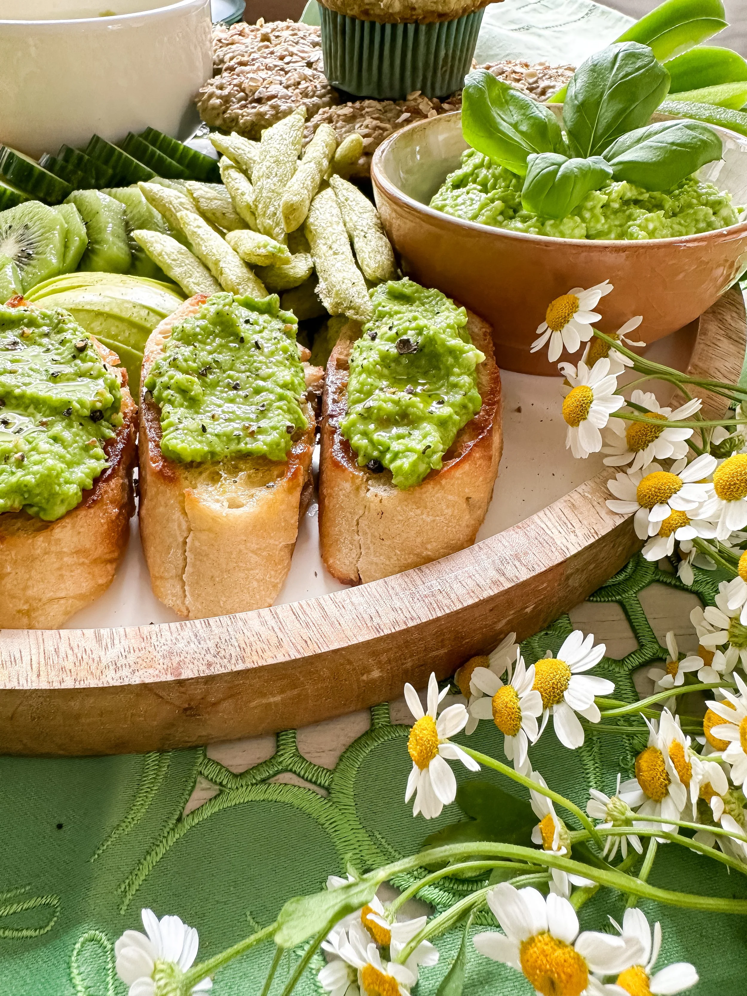 Green Snack Board — From Scratch with Maria Provenzano