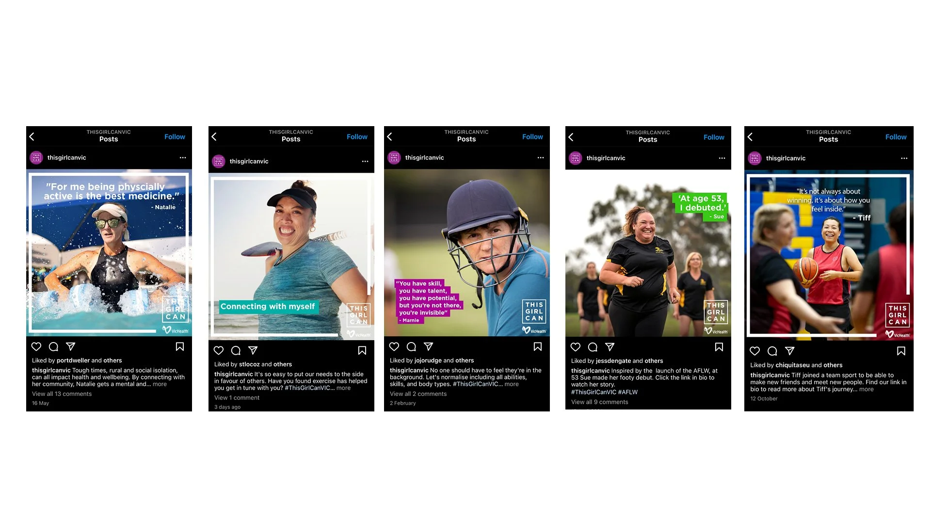 Instagram and Facebook campaign