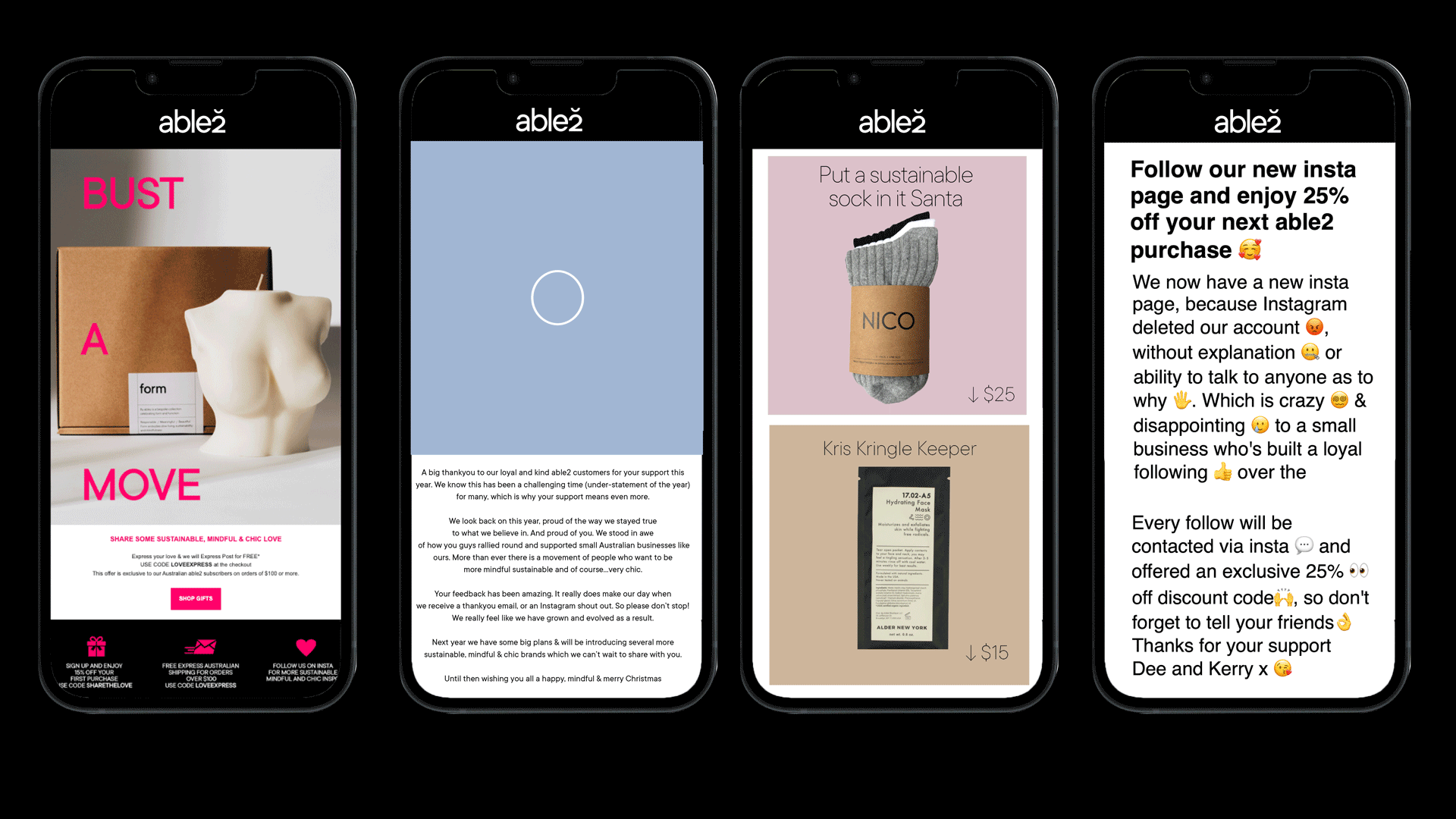 CLIENT ABLE2 Writer and Art Director Kerry Hodge