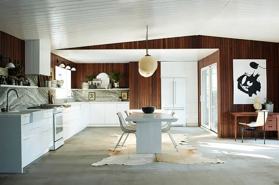 DO rock the wood paneling.