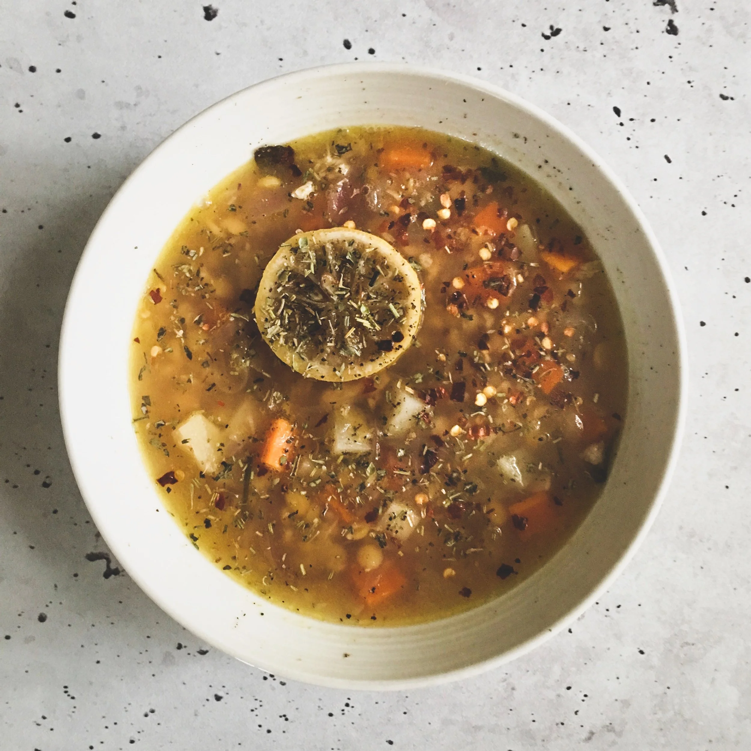 30-minute-potato-split-pea-chicken-soup-lunch-lady-lou