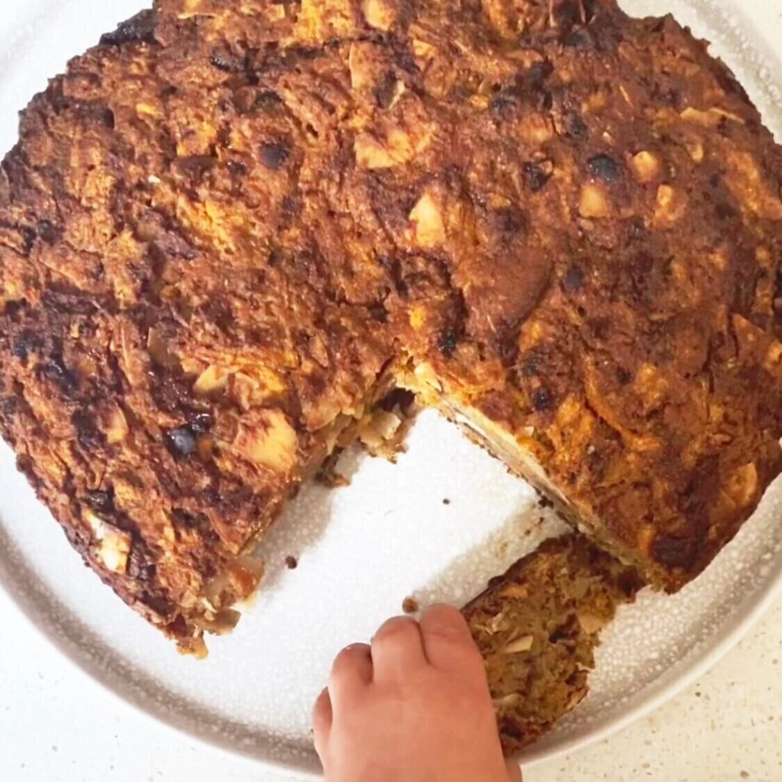 Carrot and coconut bread