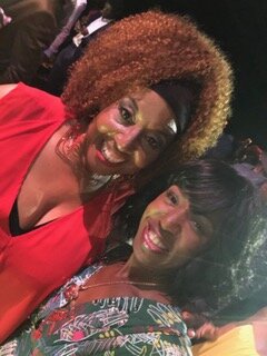 CHERYL LYNNE&amp; I IN ST.TROPEZ. @ COOKIE JOHNSON'S SURPRISE B-DAY PARTY