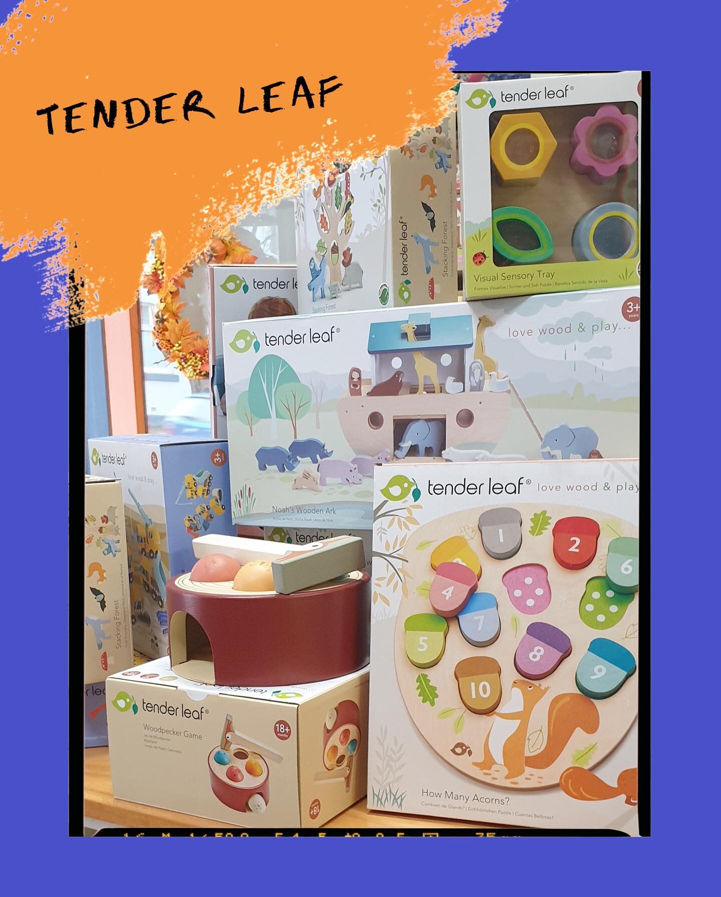 New in store!!! This new wooden range is sure to delight any child&rsquo;s imagination and creativity. Tender Leaf toys are designed with love and crafted from sustainable rubberwood.  #puddletown #bridgetownwa #shoplocal #woodentoys