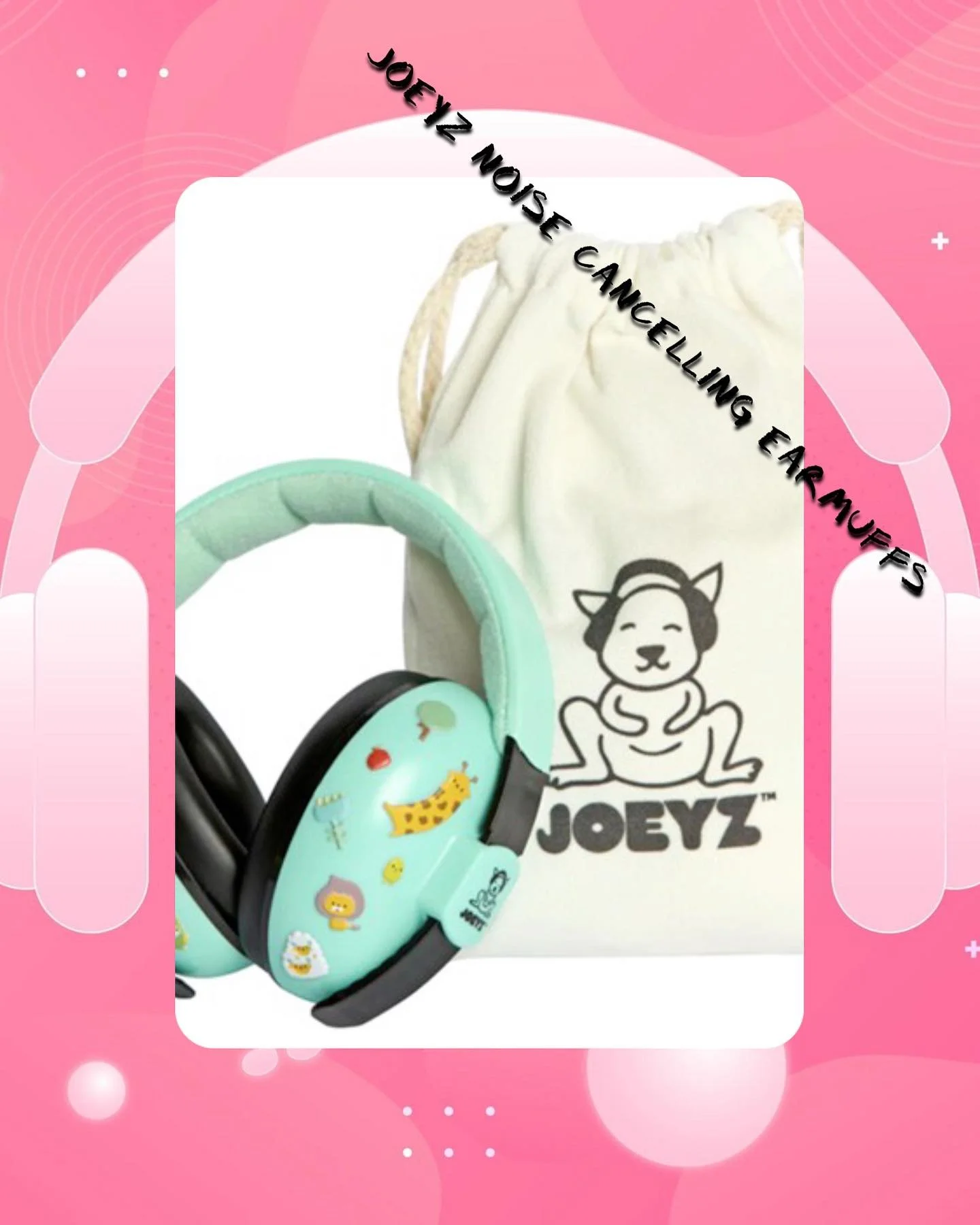 👶🧸Little ears, big protection!! Our new Joeyz noise cancelling earmuffs are designed especially for babies &amp; toddlers, perfect for protecting sensitive ears in loud environments like events, travel or just busy days out and about. They&rsquo;re