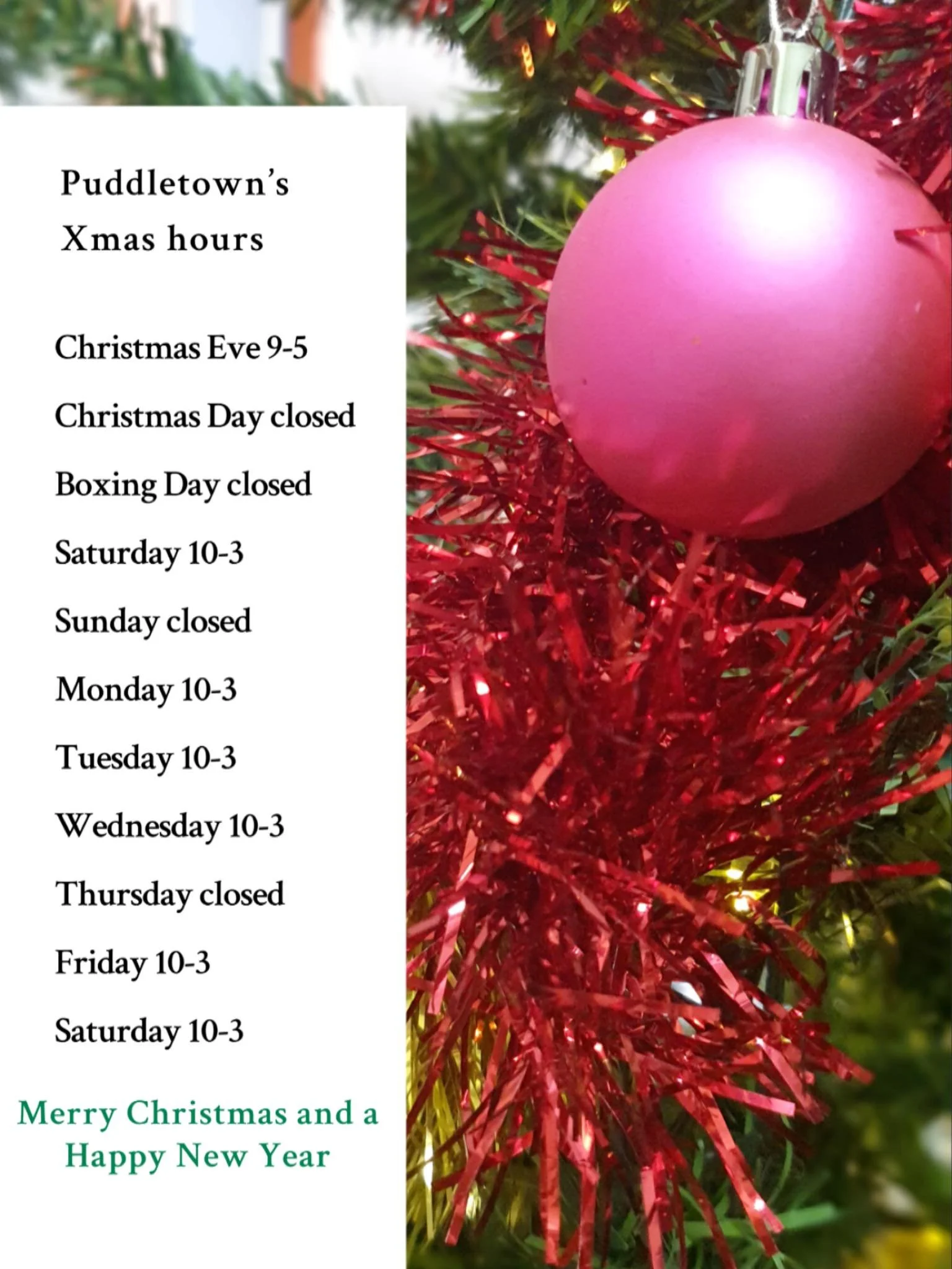 Merry Christmas from my little shop to your lovely homes 🎄
On behalf of all small businesses in town, thank you for choosing to shop local, support small and keeping our doors open this year . Your support truly means more than words, we couldn&rsqu