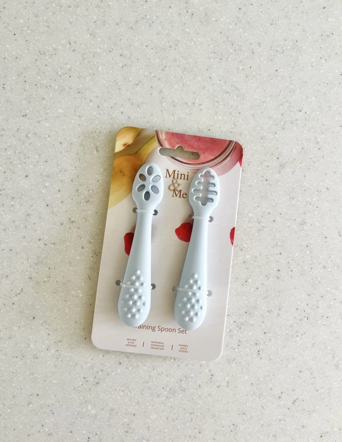 Mini & Me Training Spoon Set/Ice Blue
