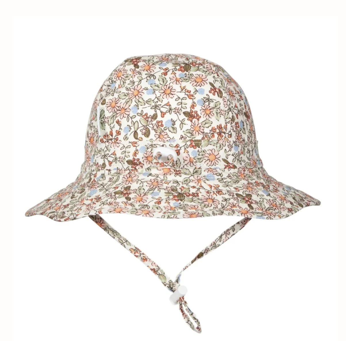 Acorn Summer Fields Wide Brim Infant Hat/XS