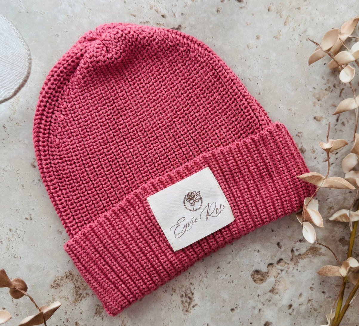Cotton Beanie - Bubble Gum.jpg
