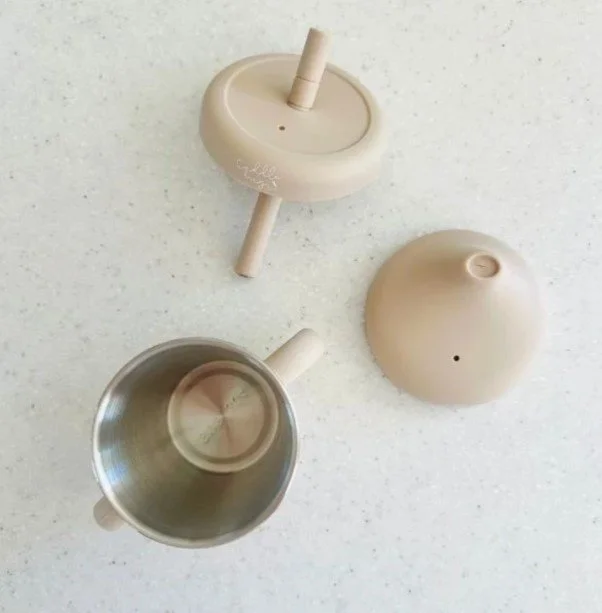 Stainless Sippy Cup Almond  B.jpg
