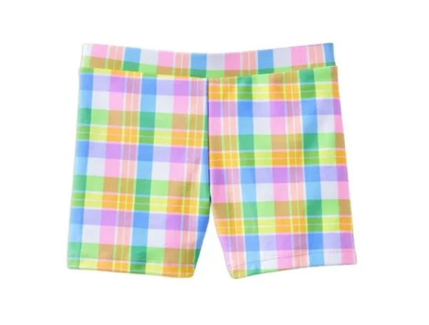 Milky Carnival Check Swim Short