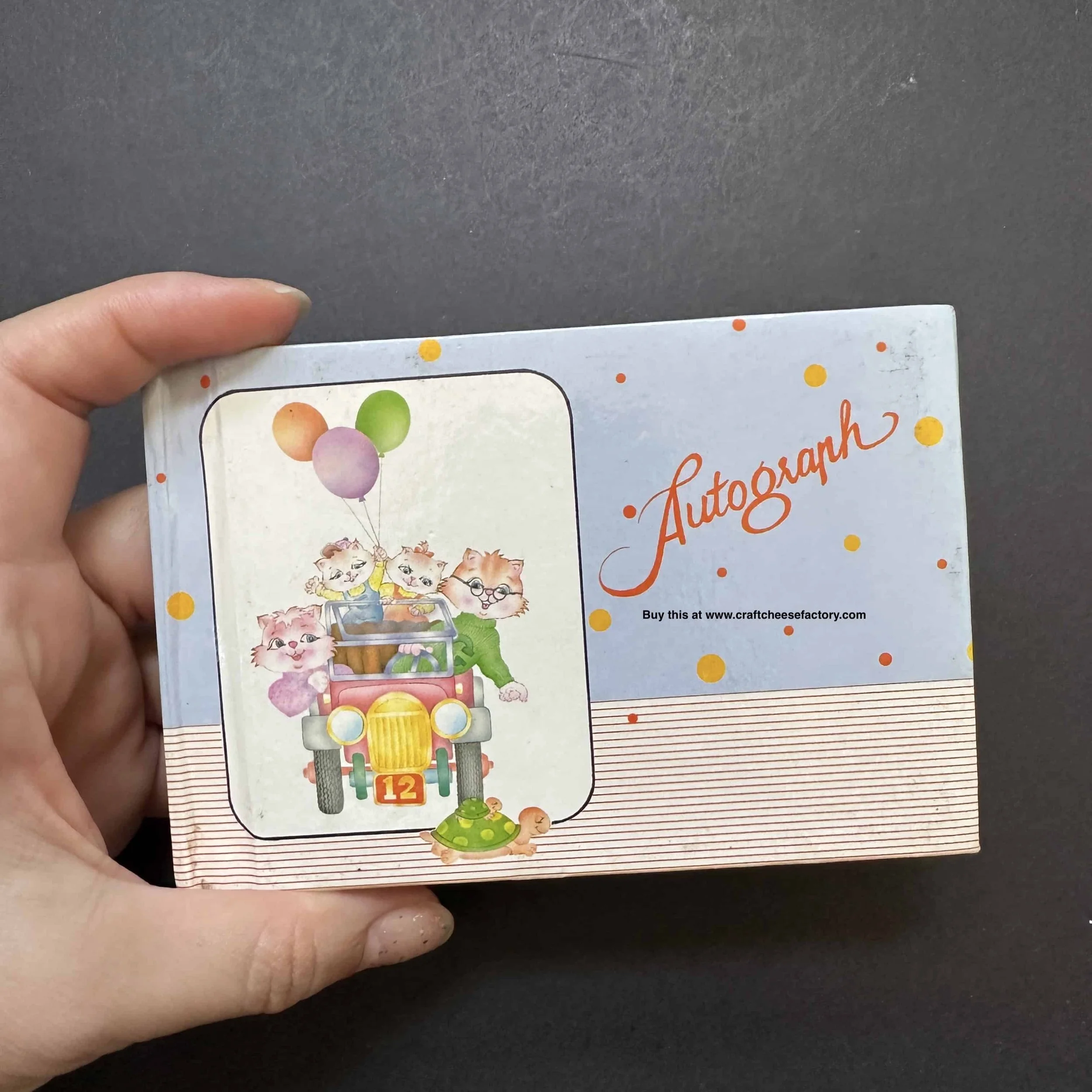 vintage 1980s 1990s autograph books