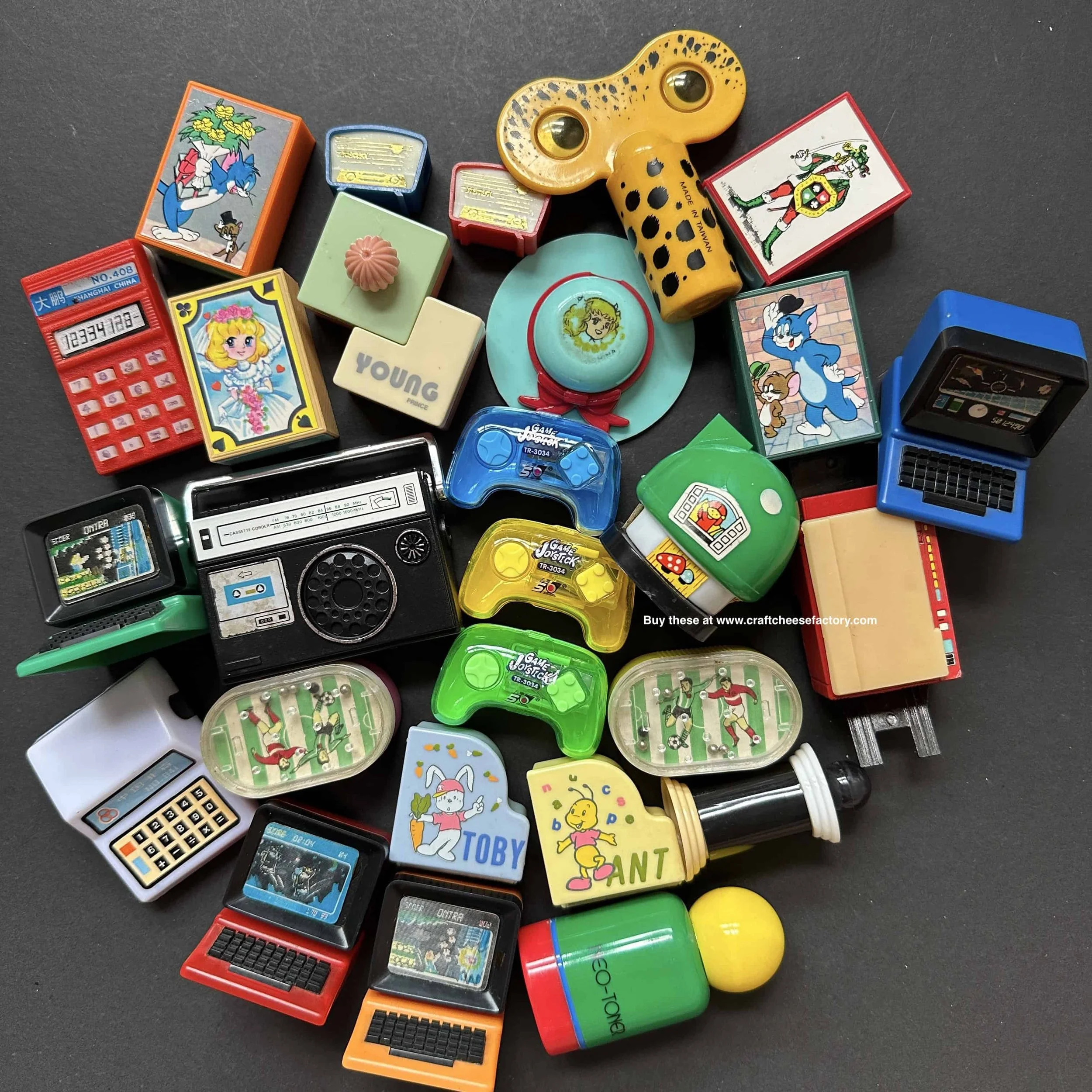 vintage 1980s 1990s novelty sharpeners