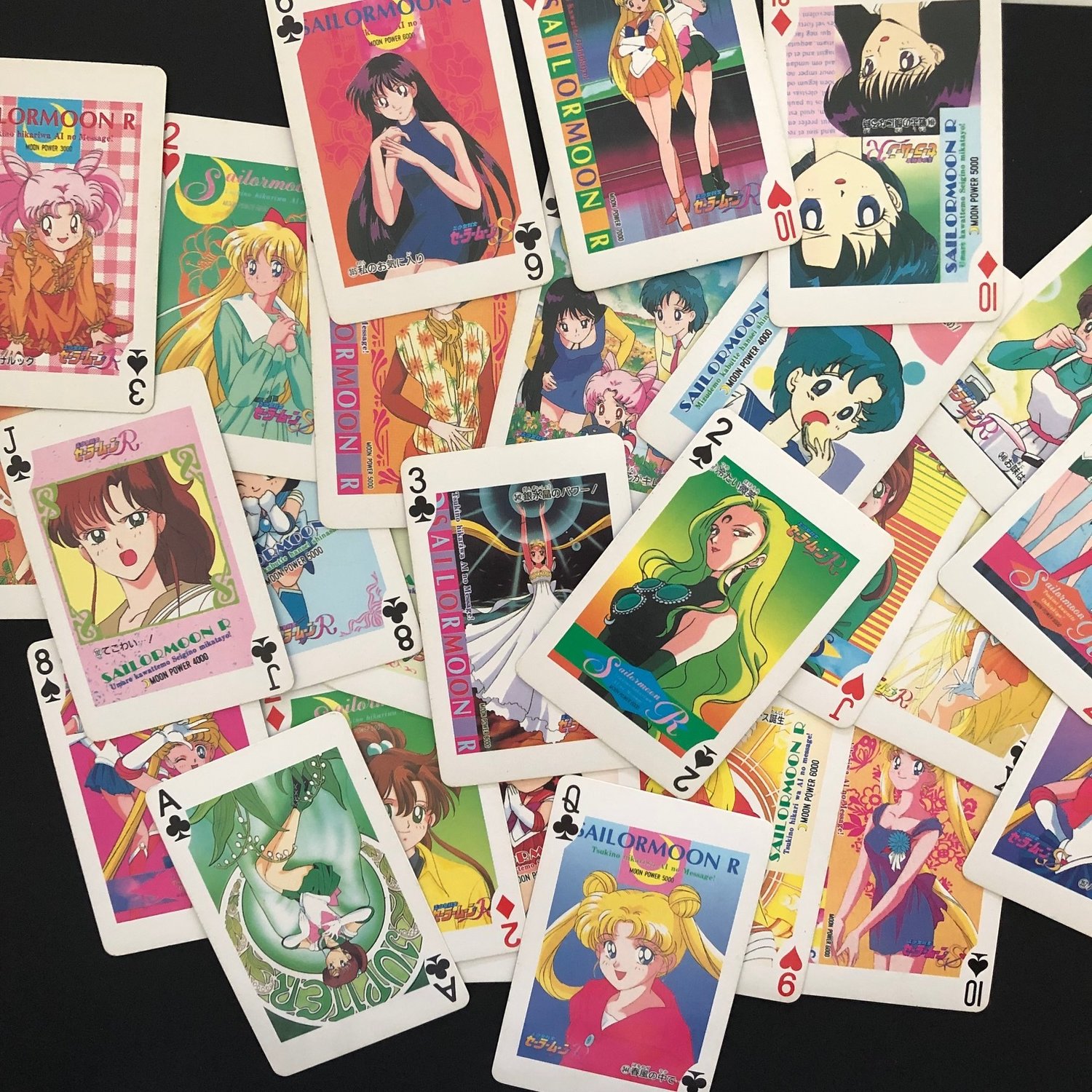 Playing Cards     offiziel lizenziert Skatkarten Sailor Moon    Spielkarten