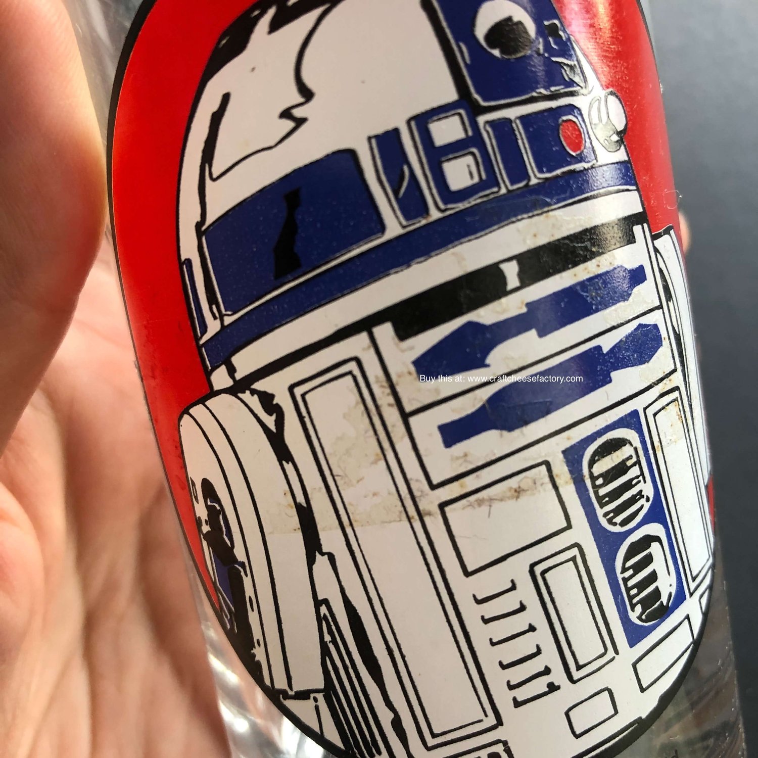 Vintage Star Wars Pepsi R2D2 drinking glass —
