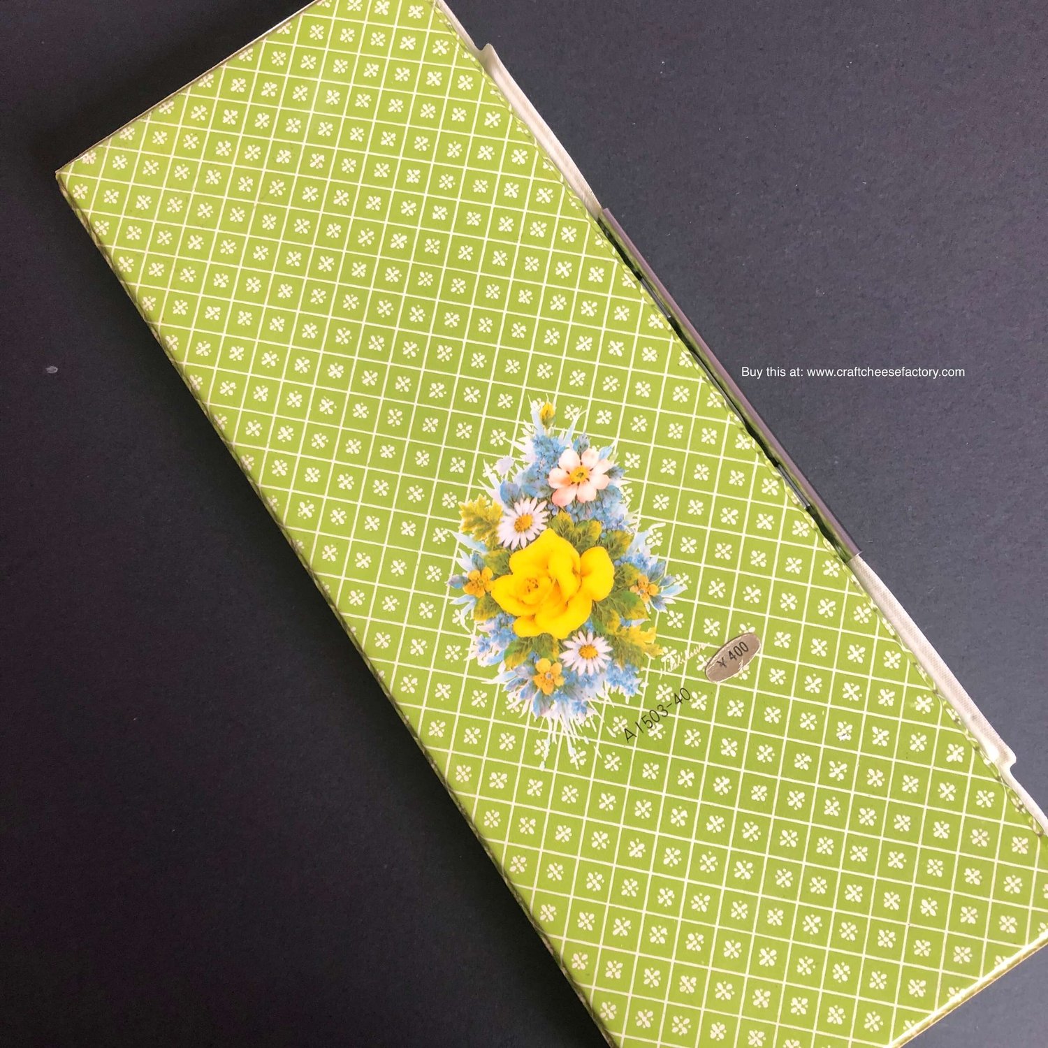 Retro Floral Pencil Case – Pencil Box Factory