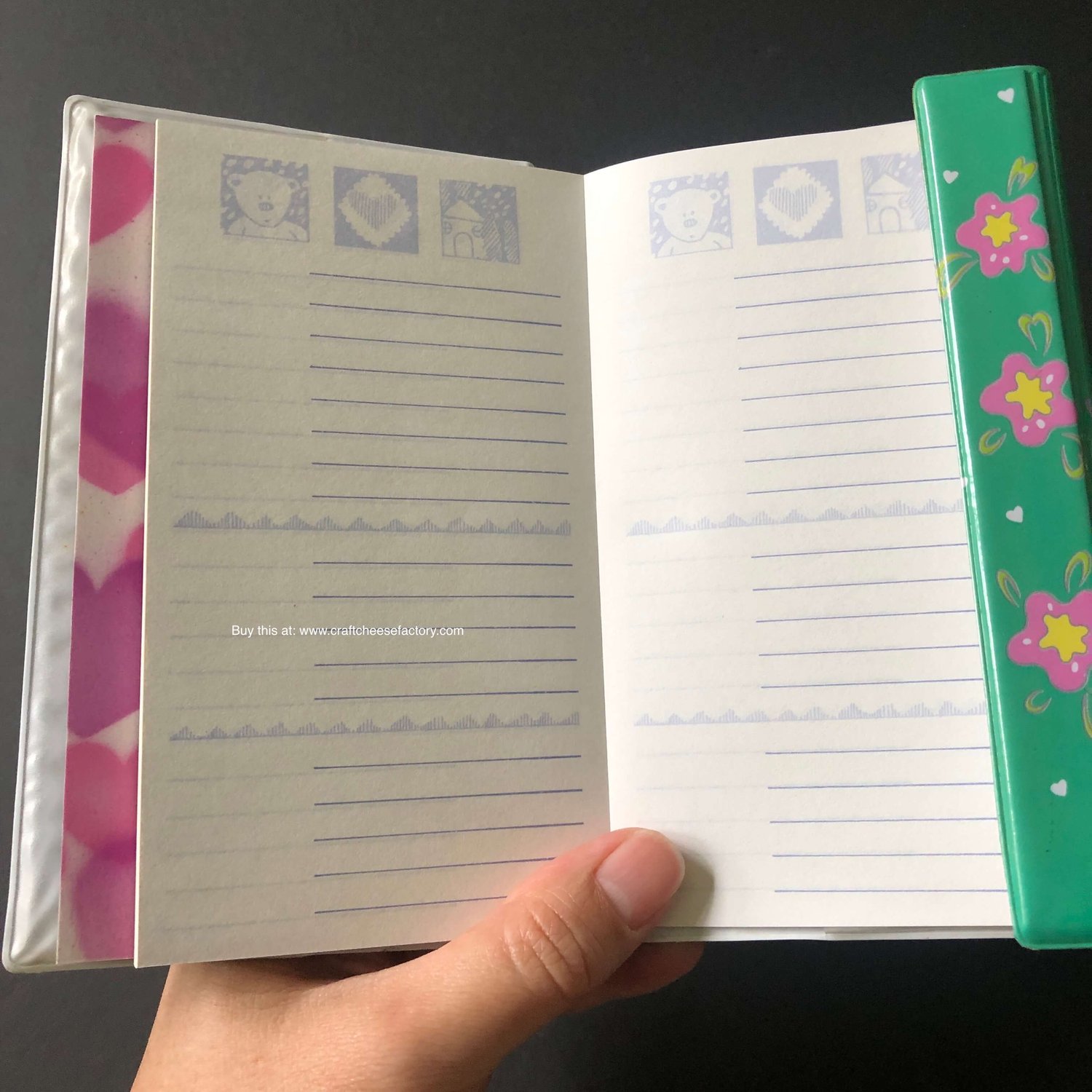 Vintage 90s Lisa Frank notebook
