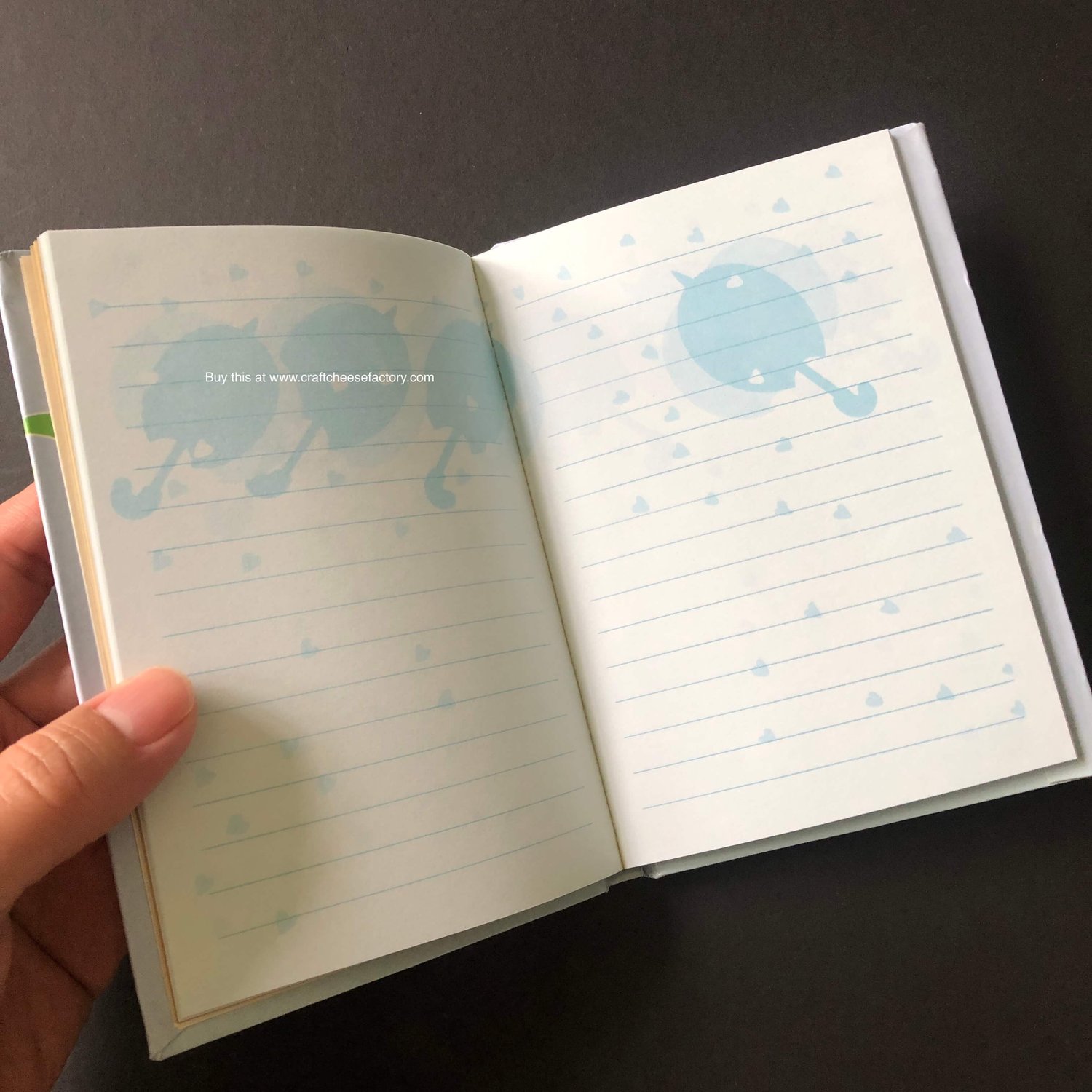 vintage Lisa frank inspired bear cartoon notebook address book —