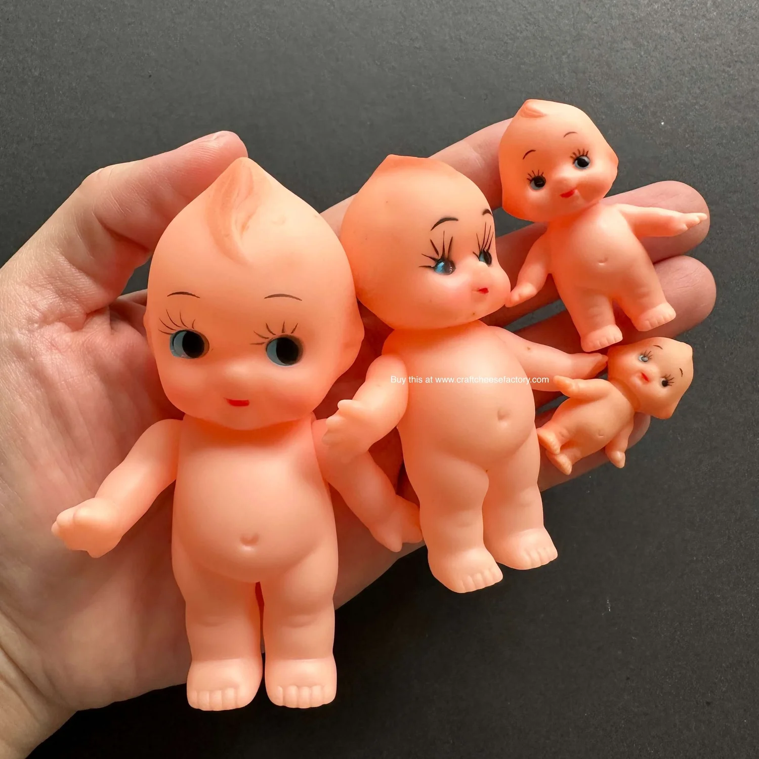 Doll Toys Small Plastic Baby Dolls Baby Shower Miniature Baby