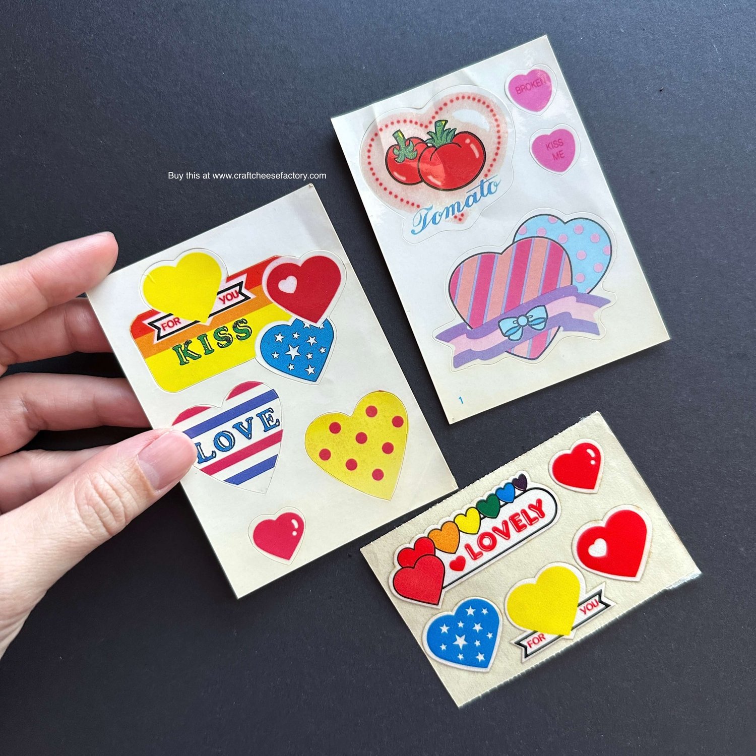 Foiled Mini Heart Stickers, Decorative Planner Stickers, Journaling  Scrapbooking - Yahoo Shopping