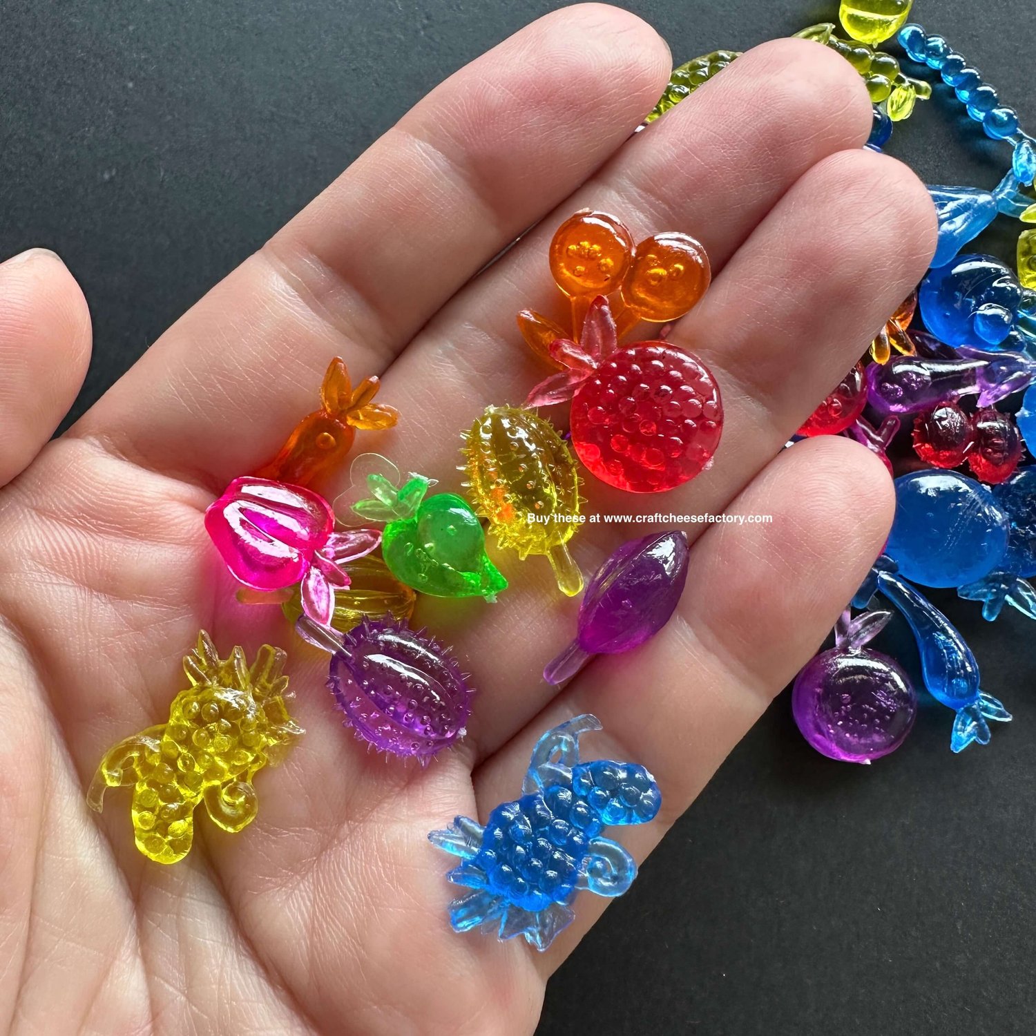 Jewelry Making Fruit Beads, Shape Plastic Fruit Beads