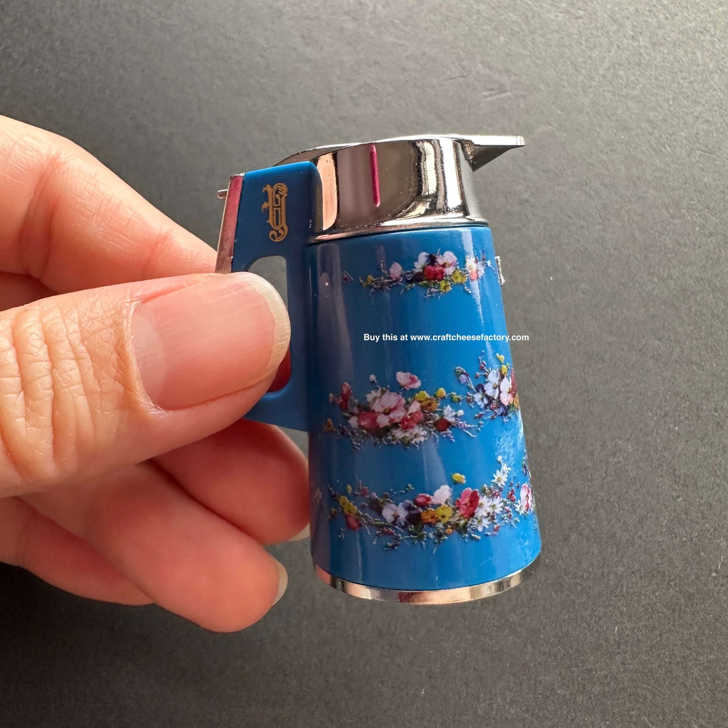 Vintage miniature Zojirushi toy kettle flask —