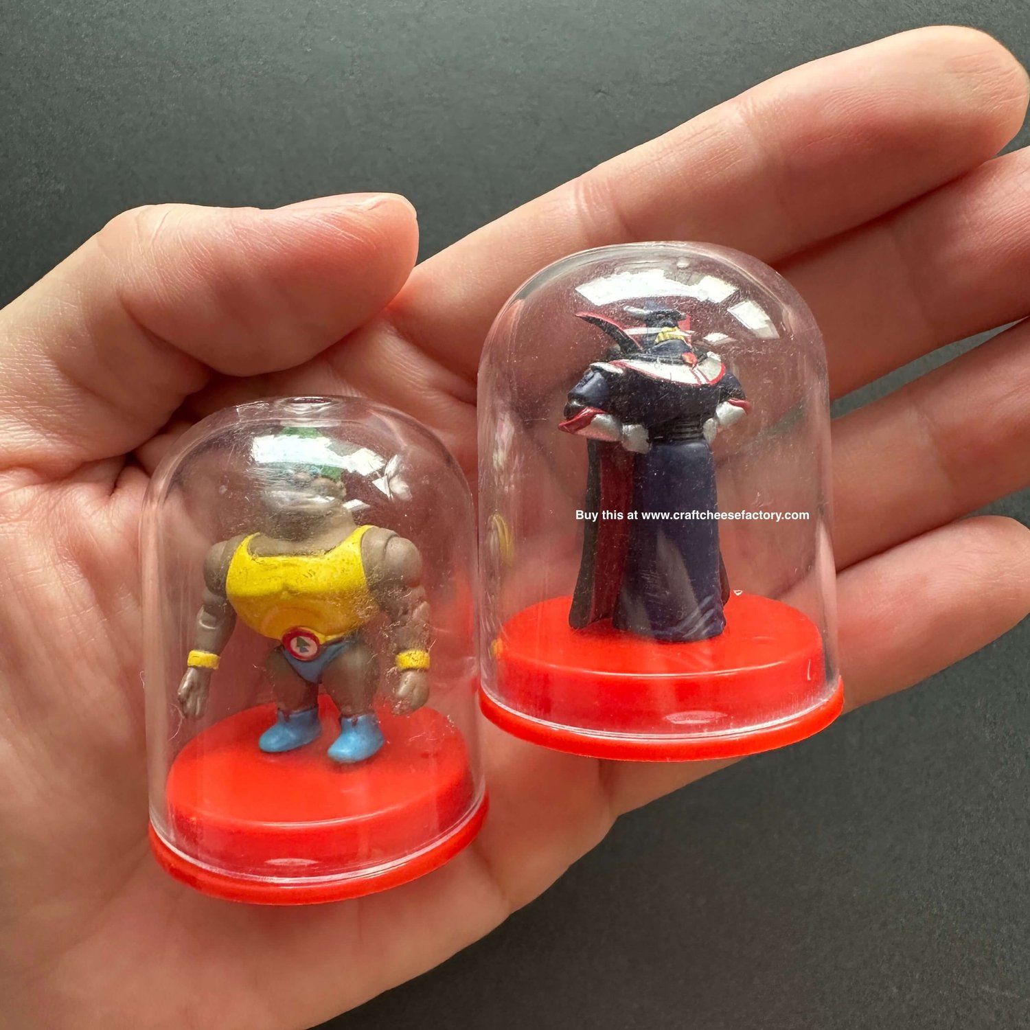 Vintage Yujin Toy Story miniature figurines dolls dome case —