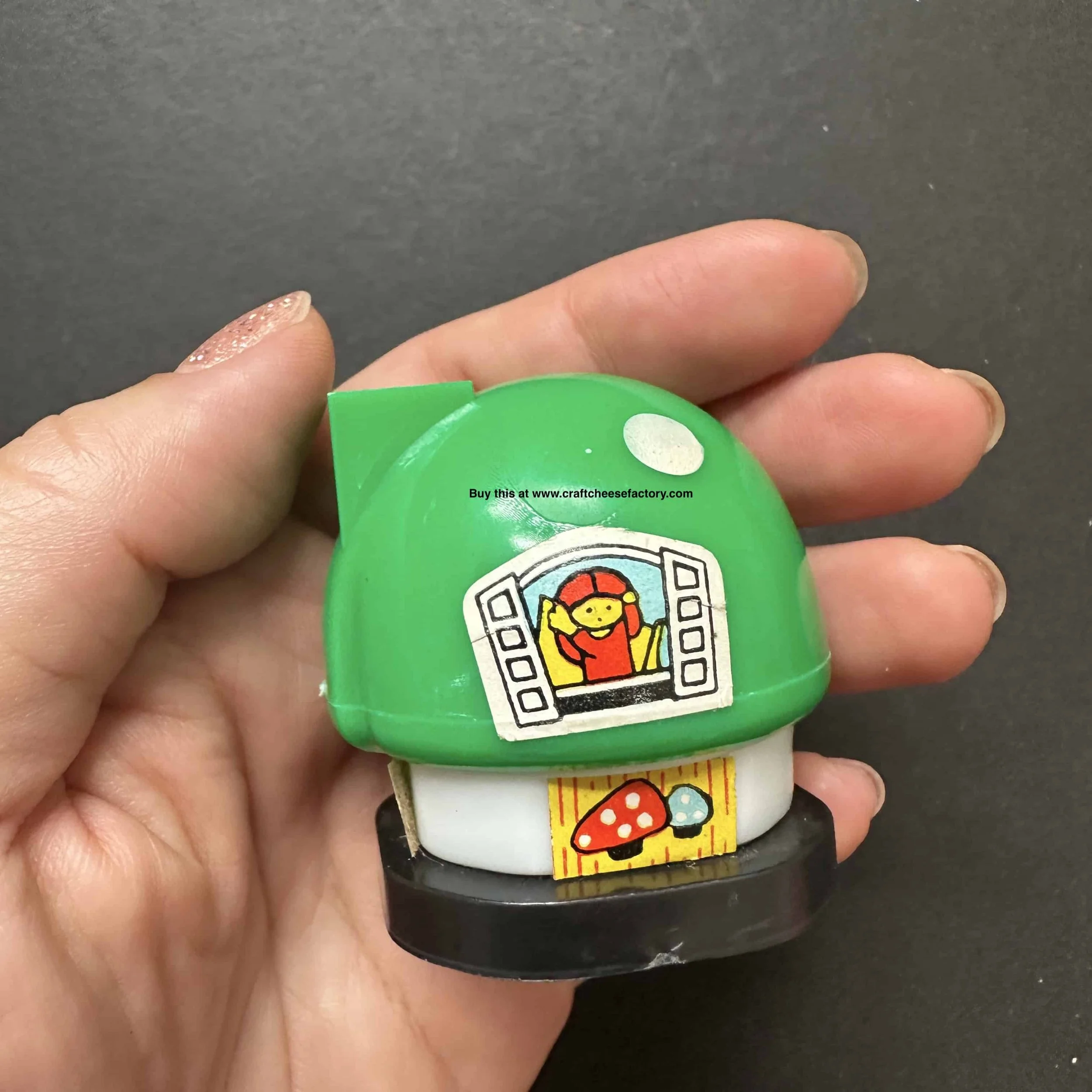 vintage mushroom house sharpener