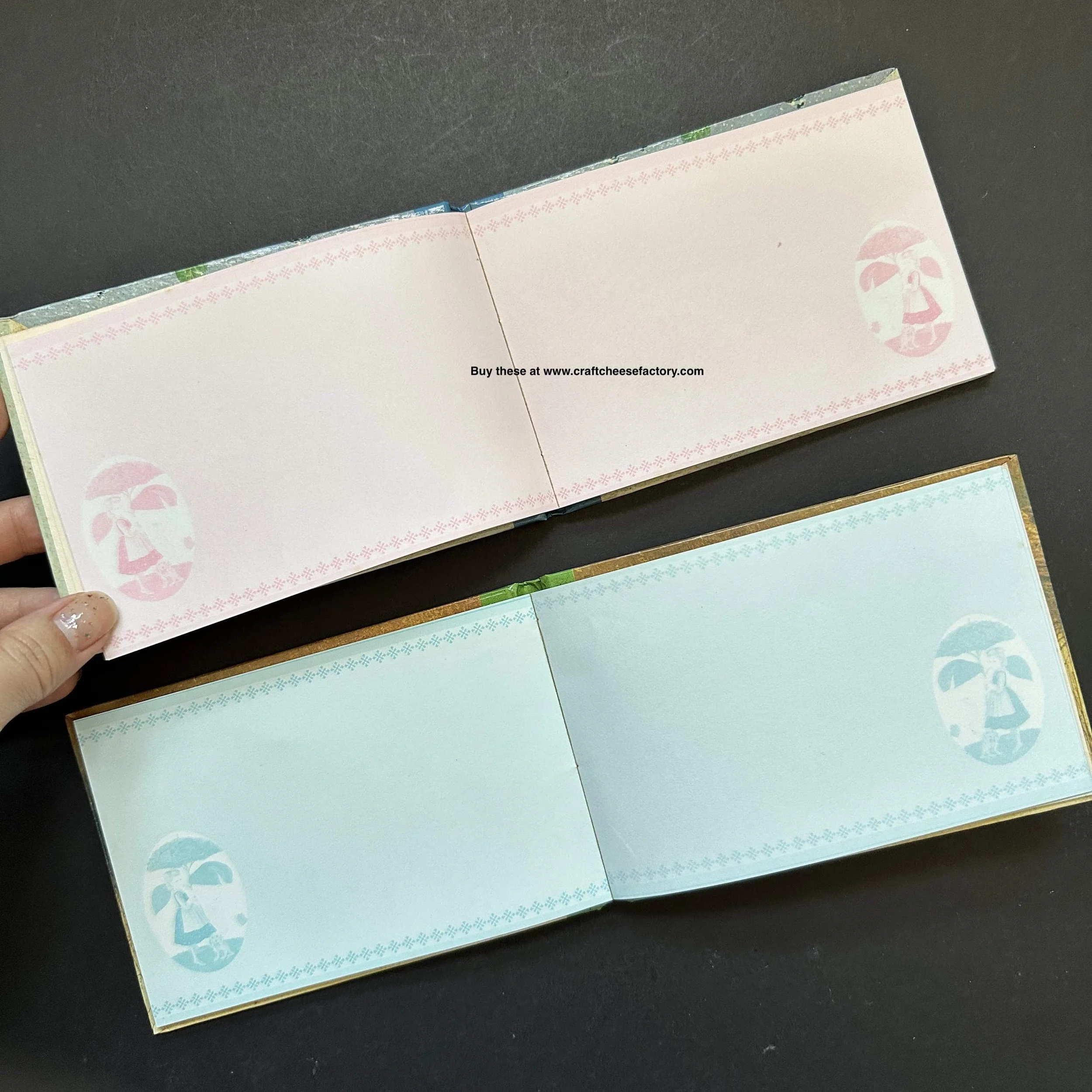 vintage children autograph books