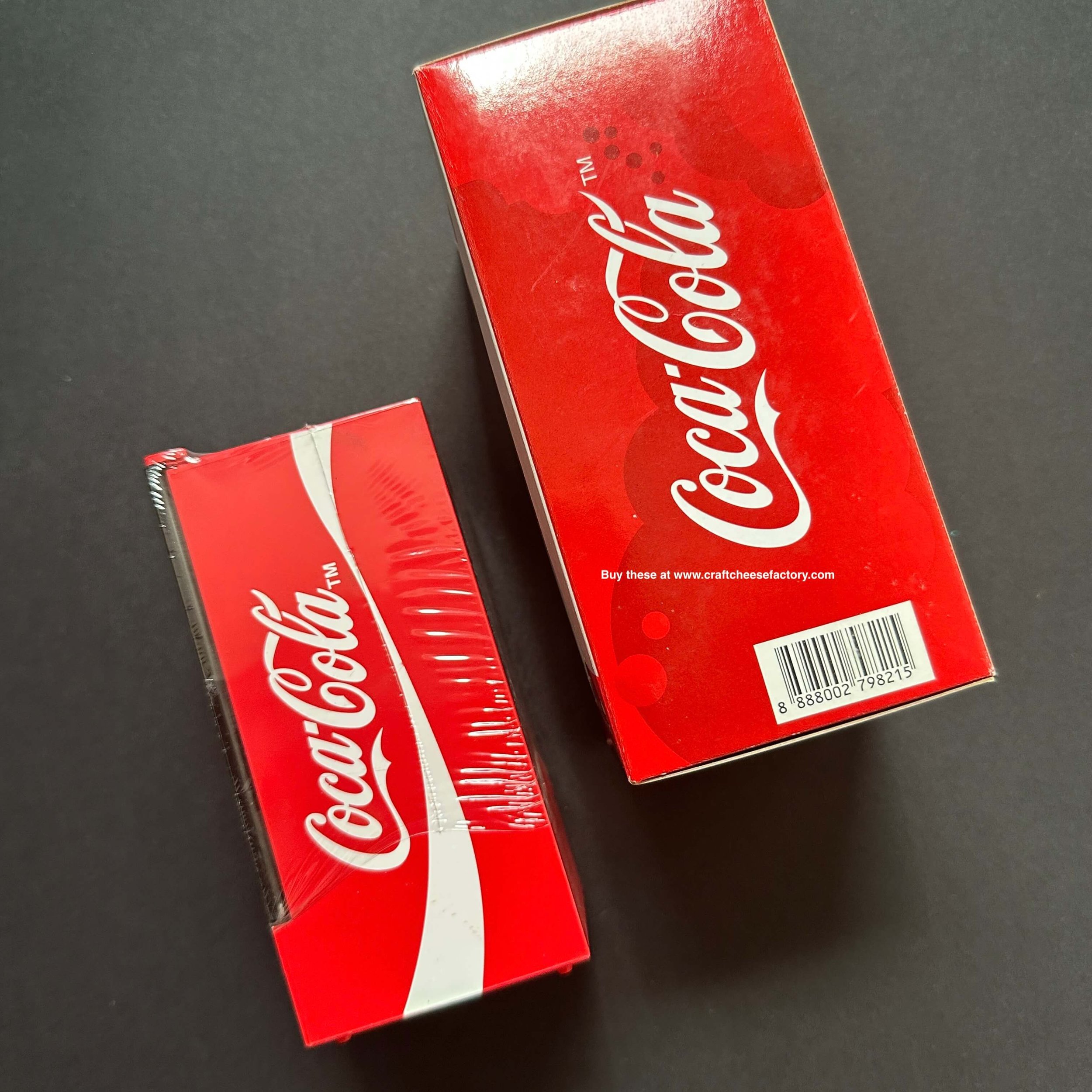 Miniature toy coca-cola Coke drinks fridge