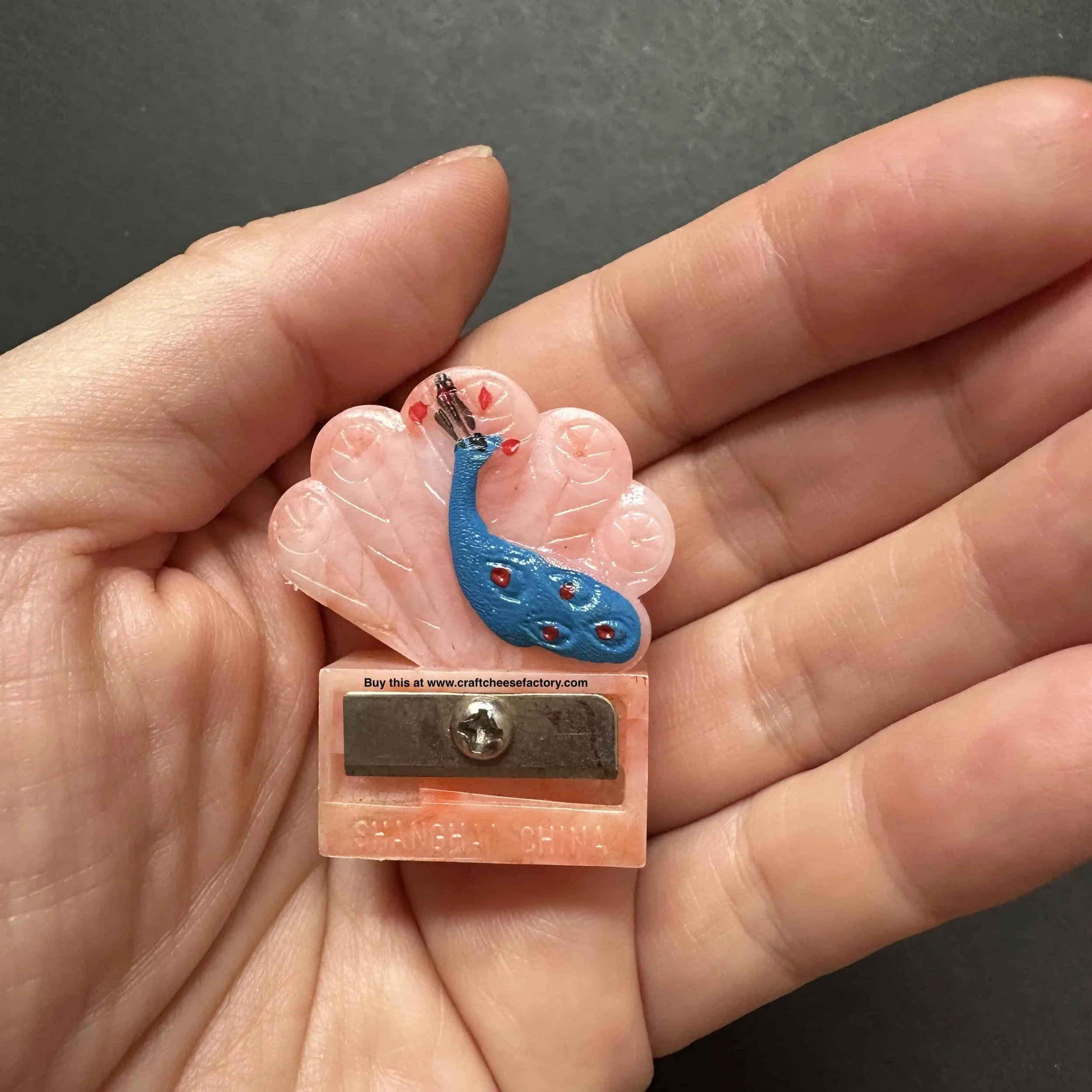vintage Shanghai peacock sharpener