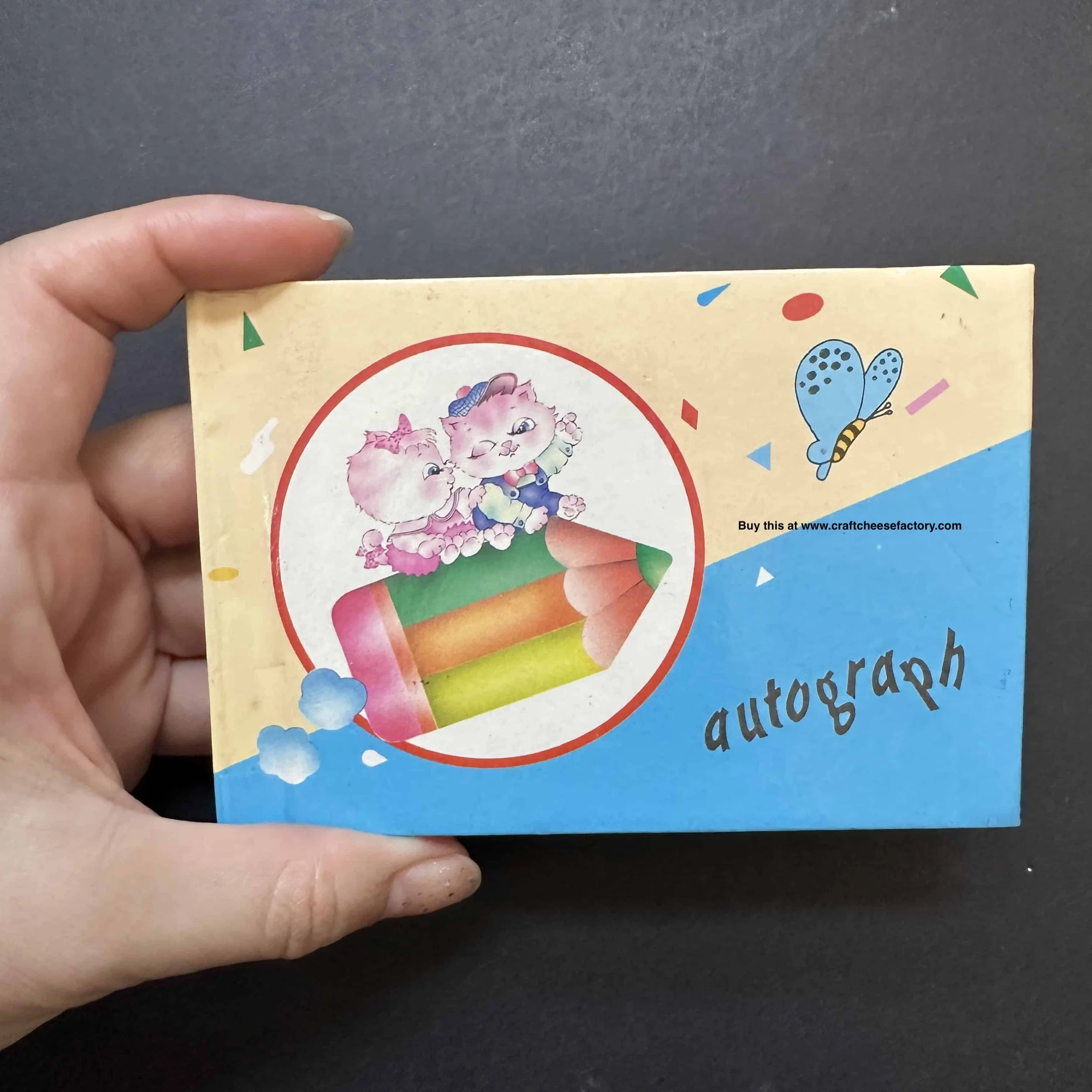 vintage 1980s 1990s autograph books